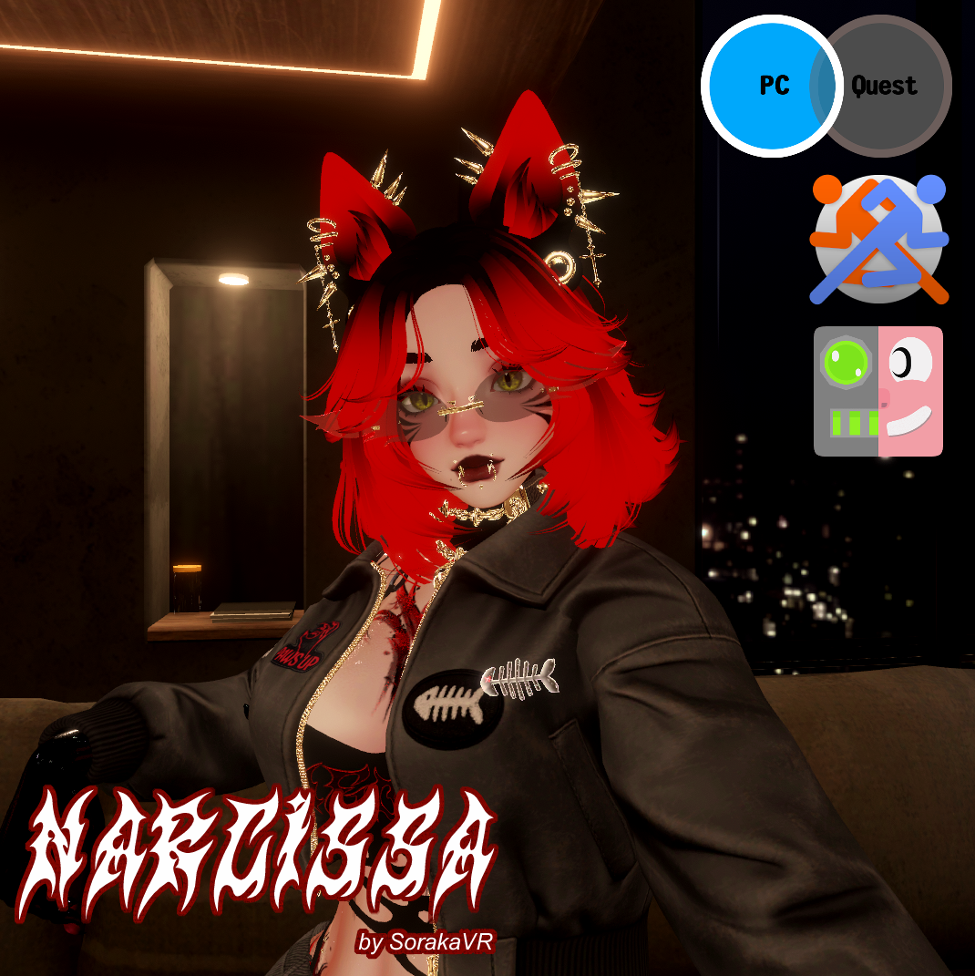 Narcissa - PC - VRCFT GoGoLoco Limb Scaling