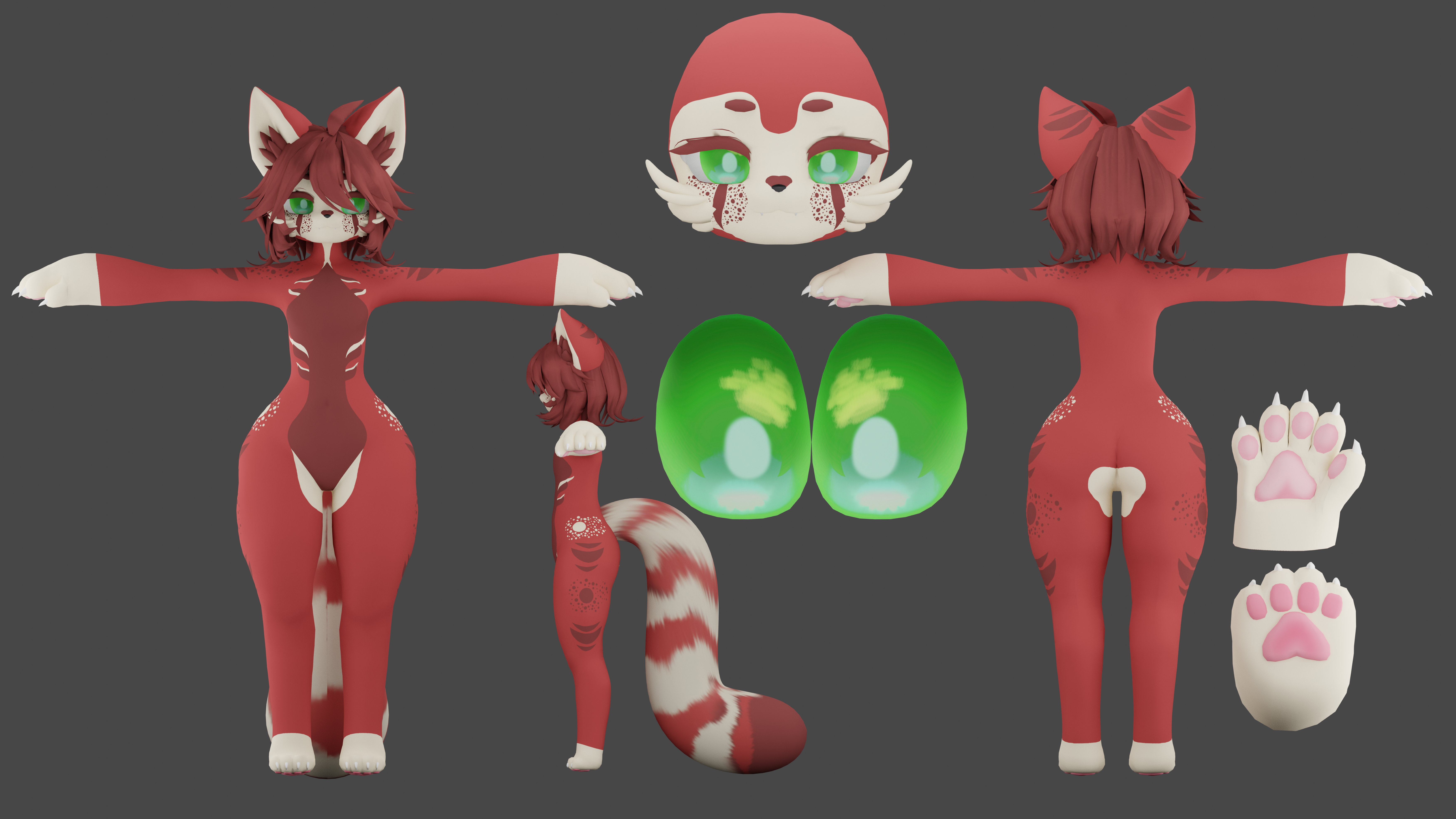 Vira (Furry VRChat Avatar)