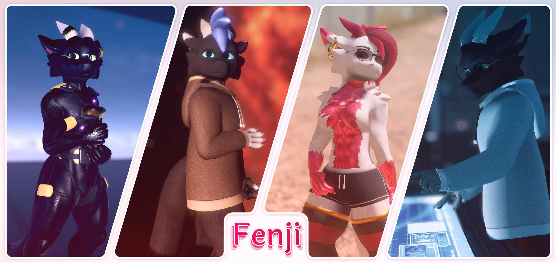 Fenji - Furred Dragon Avatar
