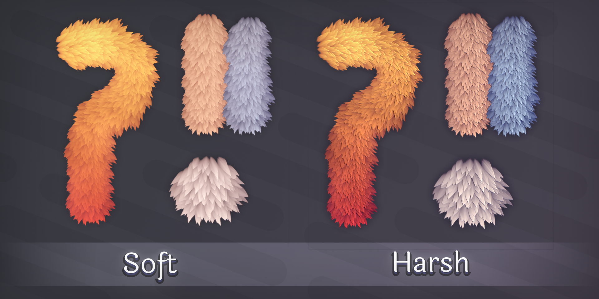 Spiky Fur Brush