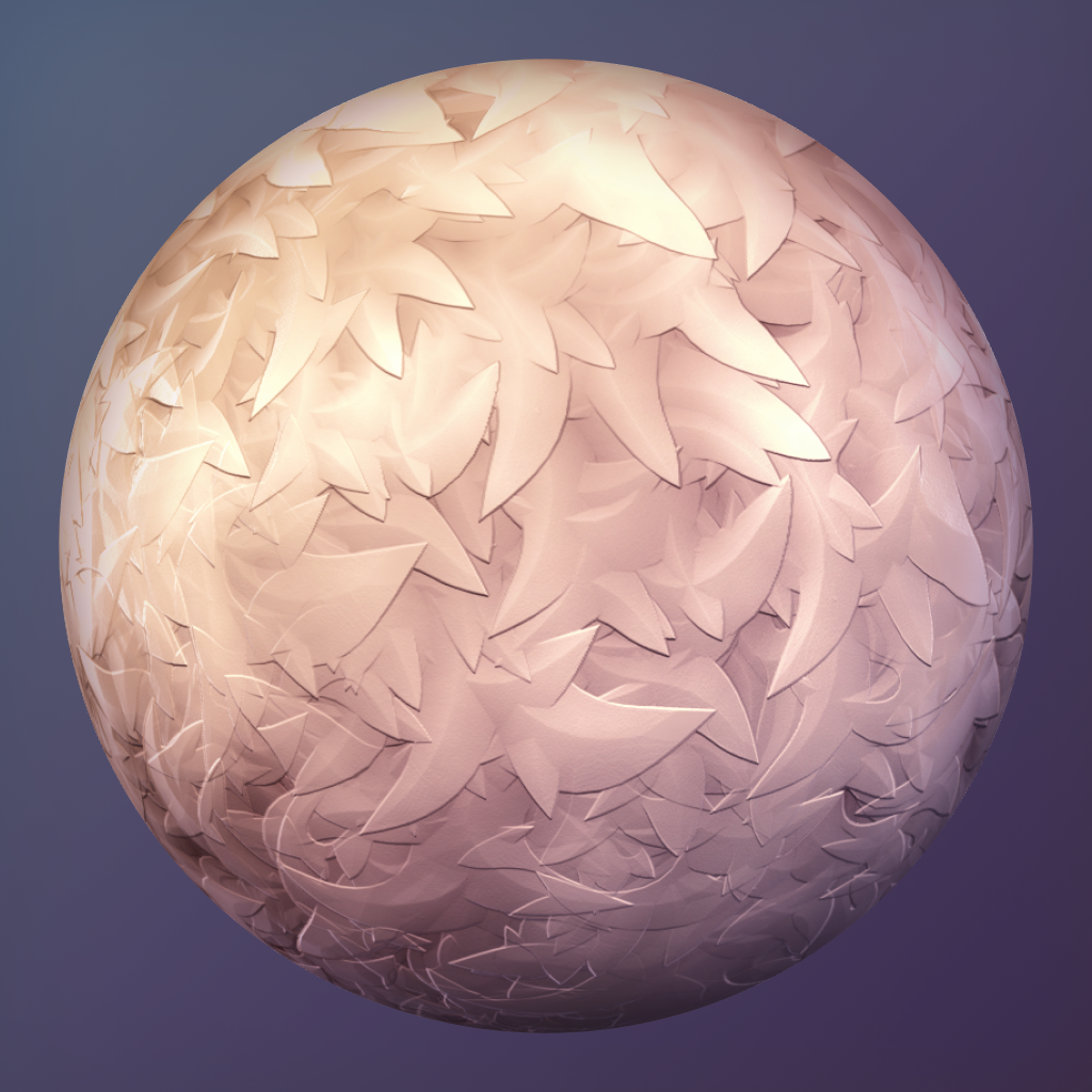 Curly Fur Brush