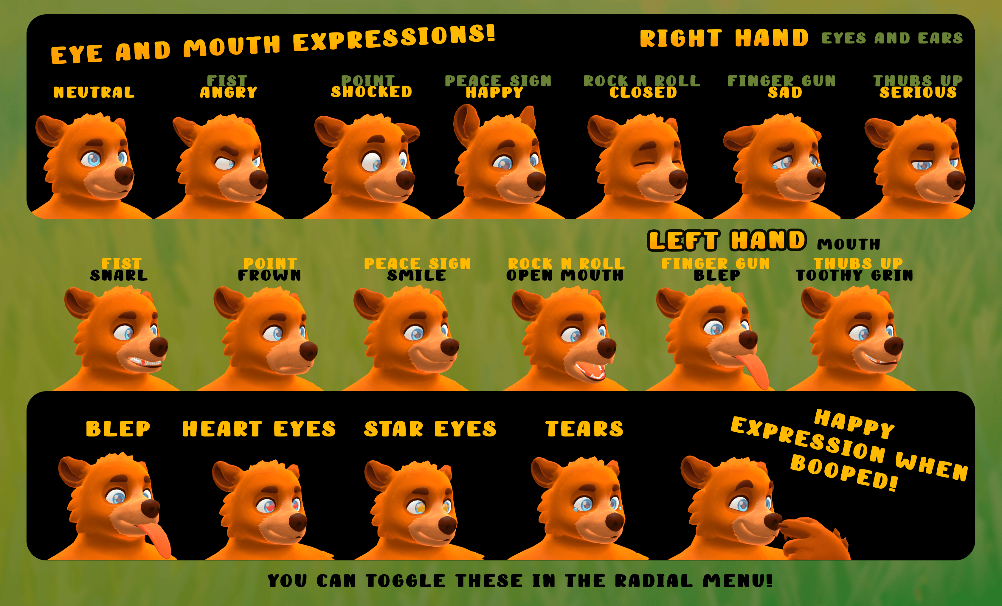 Este's Big Bear Avatar PC & Mobile (+ Face tracking)
