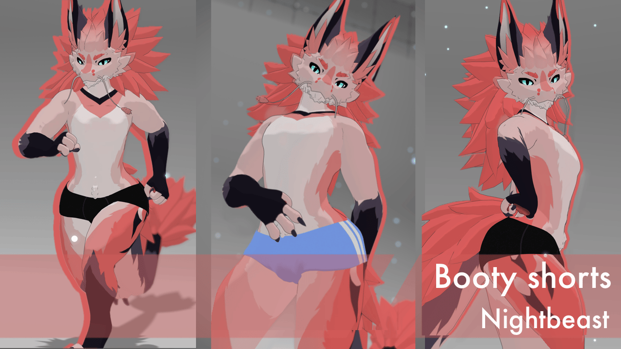Short shorts - Nightbeast