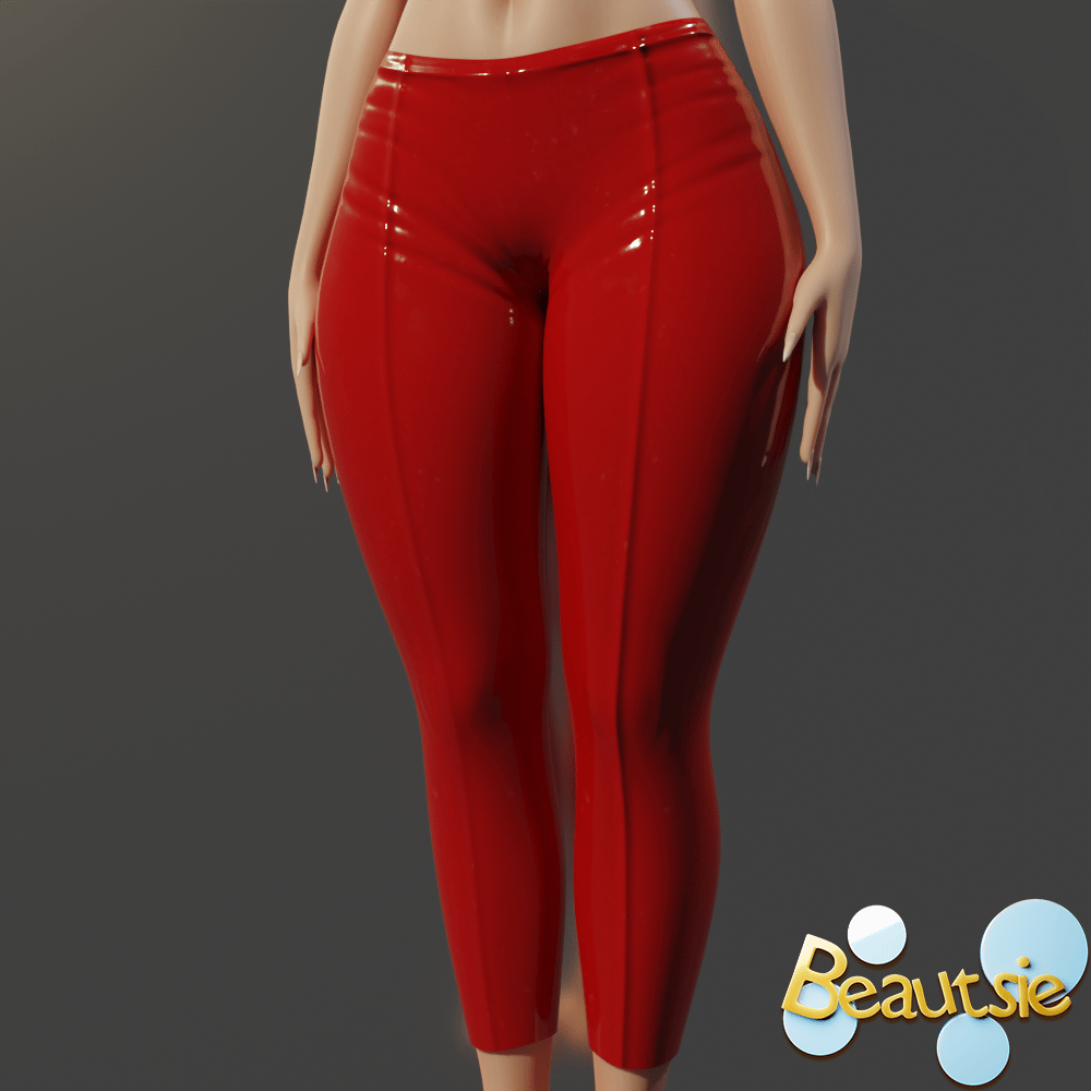 .:Beautsie:. Latex Trousers