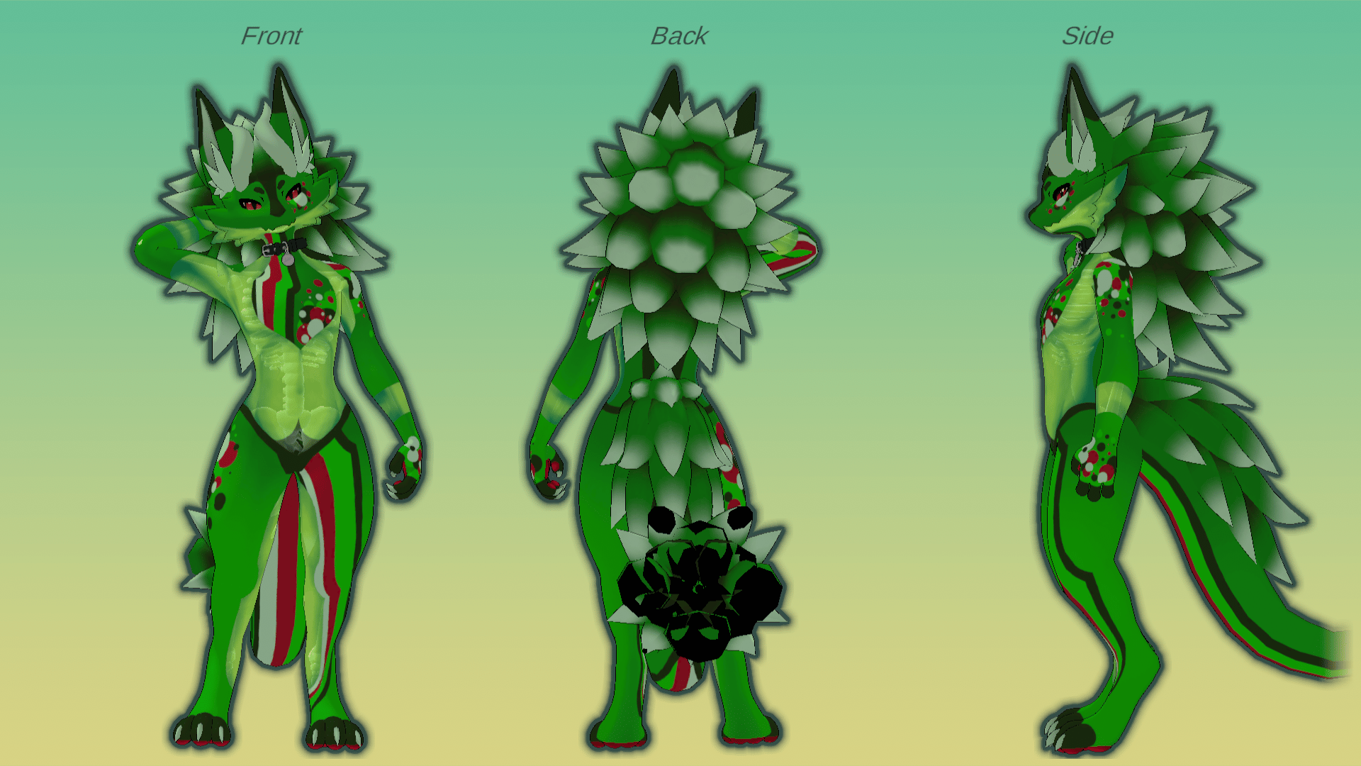 Glasshydes: Dewva -A Texture Set for Novabeast by Kittomatic