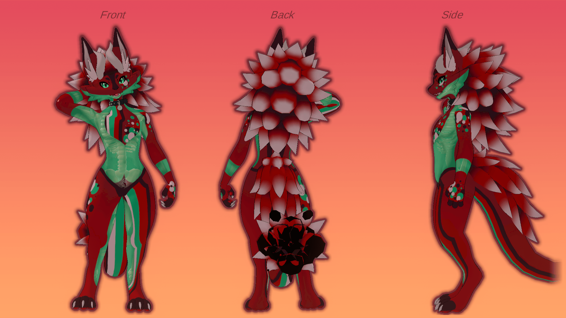 Glasshydes: Dewva -A Texture Set for Novabeast by Kittomatic