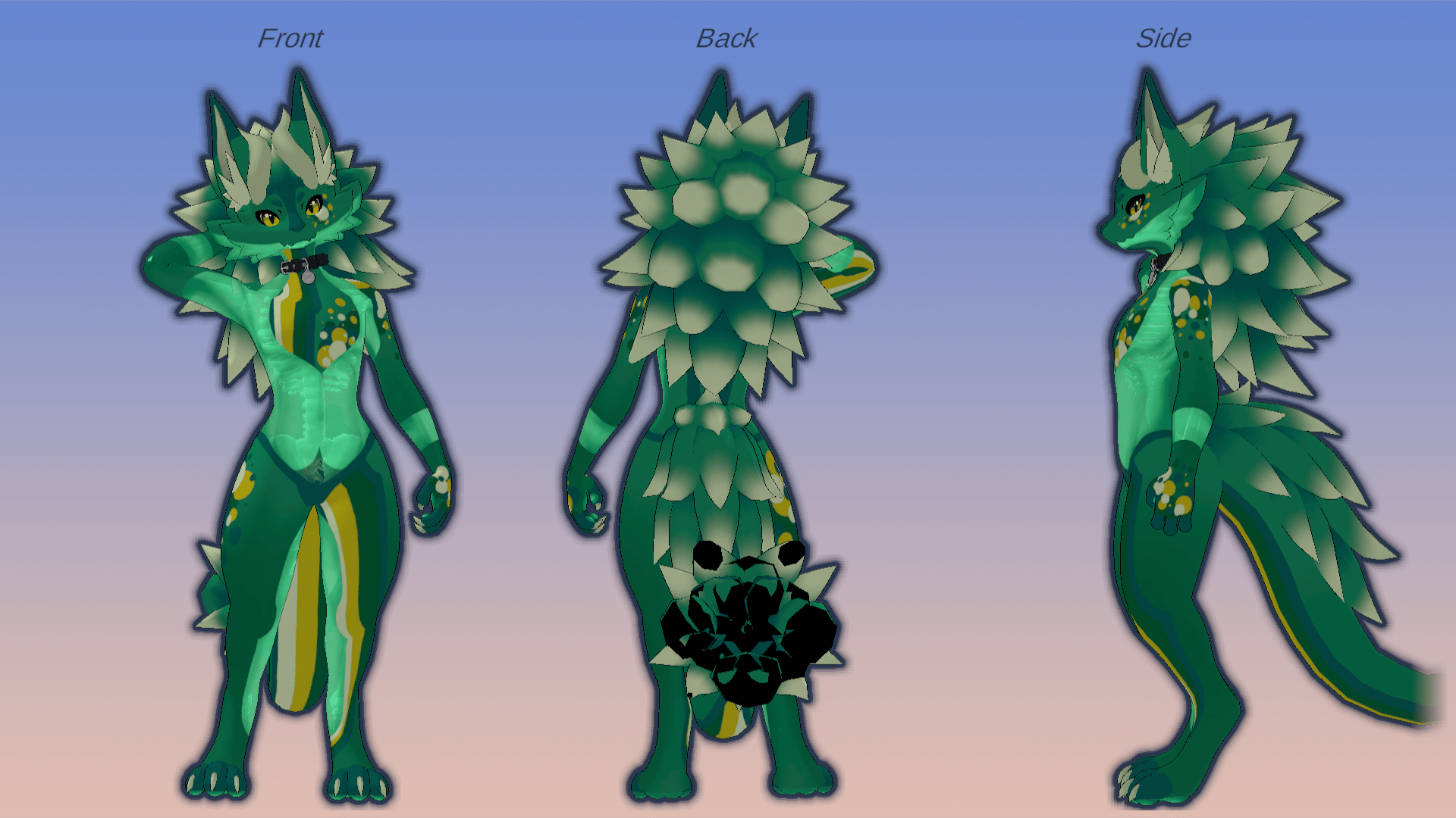 Glasshydes: Dewva -A Texture Set for Novabeast by Kittomatic