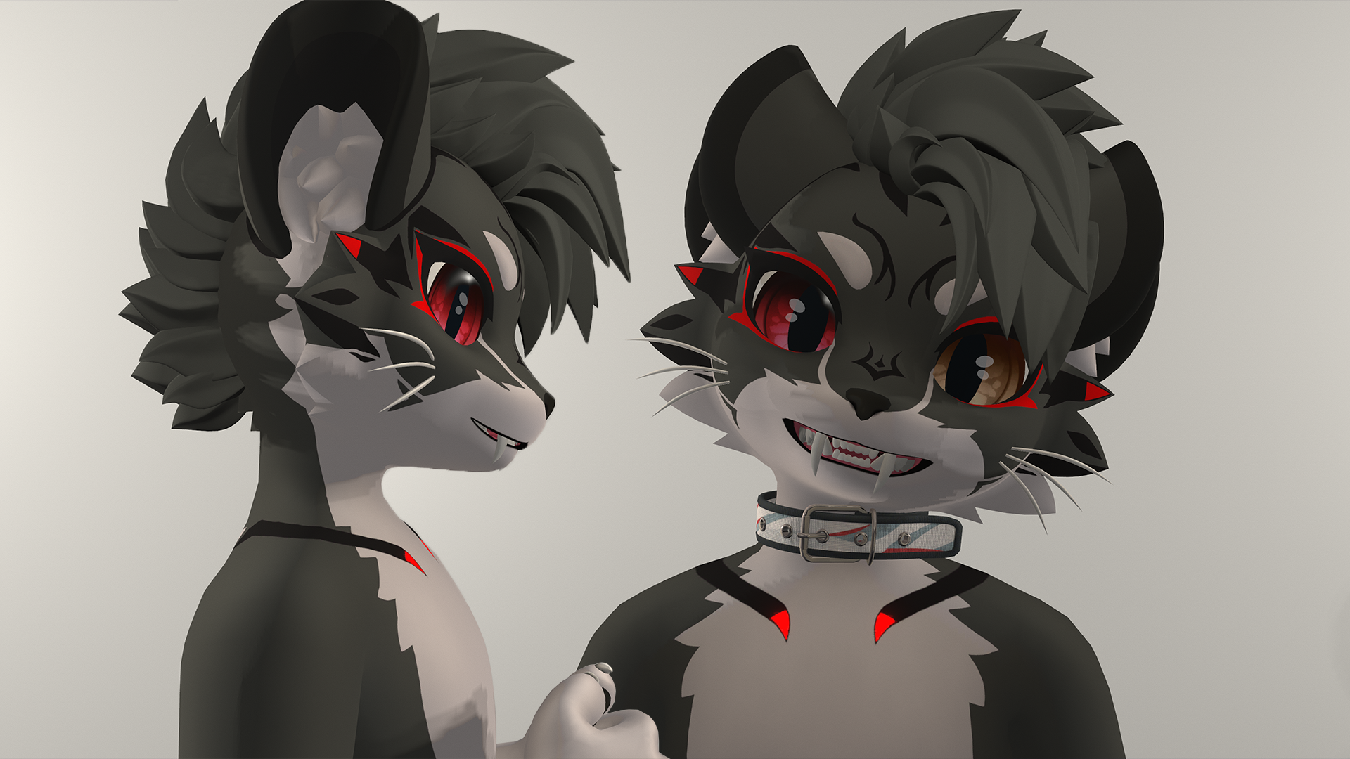 Mayu Gray and Red (Texture)