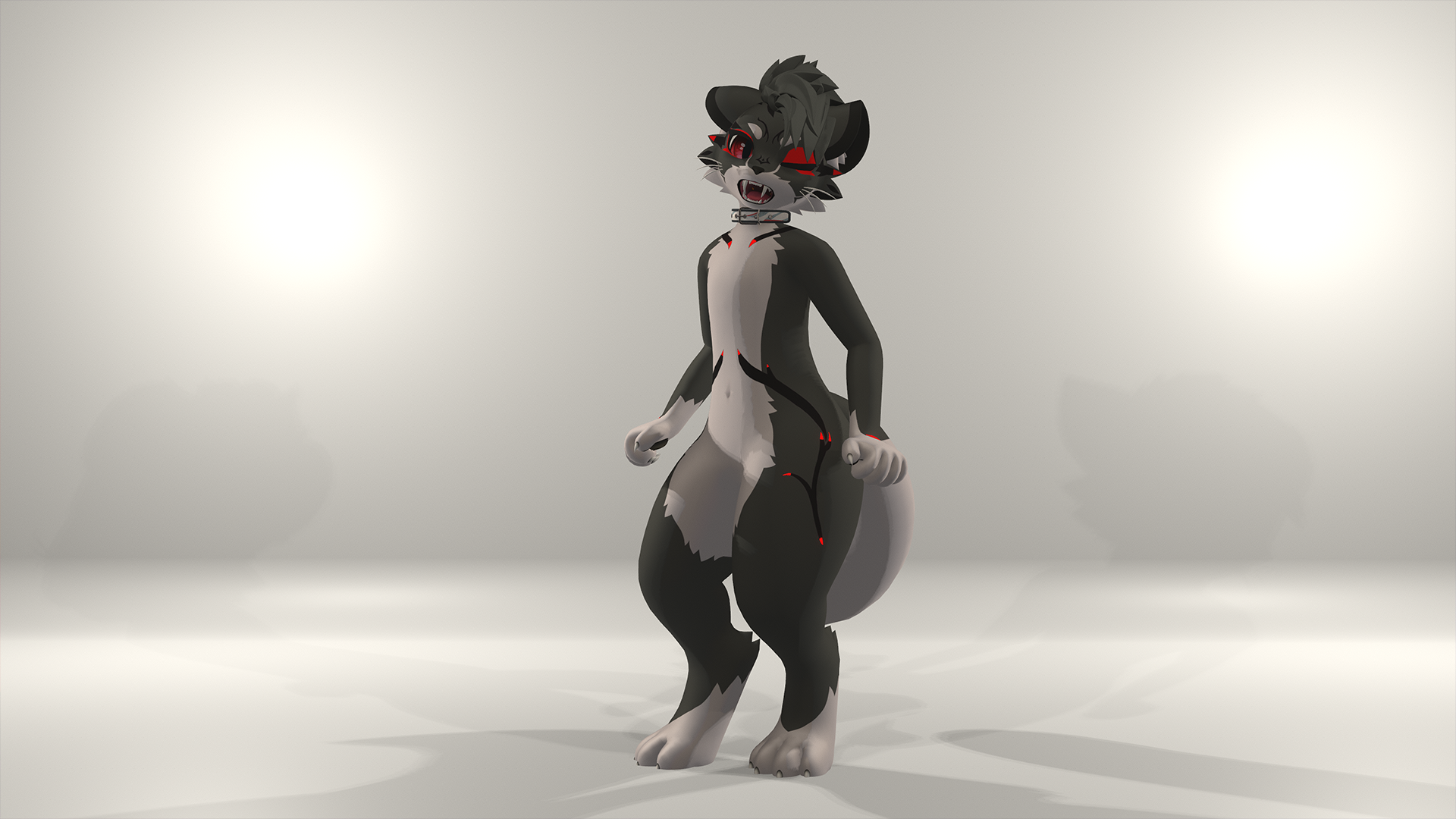 Mayu Gray and Red (Texture)