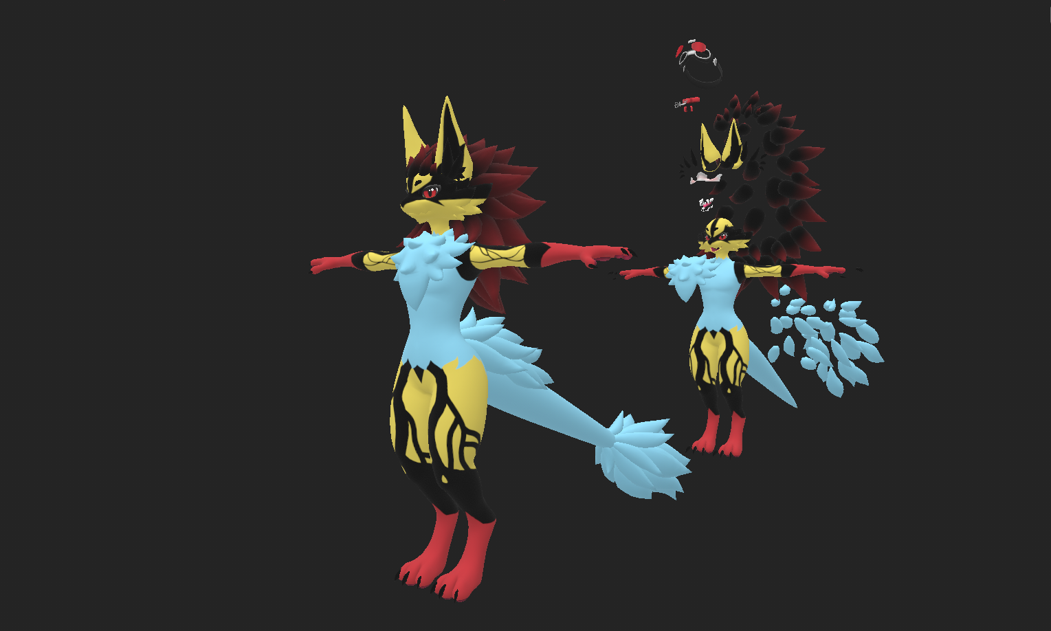 Mega Navrio Beast (Novabeast) Texture