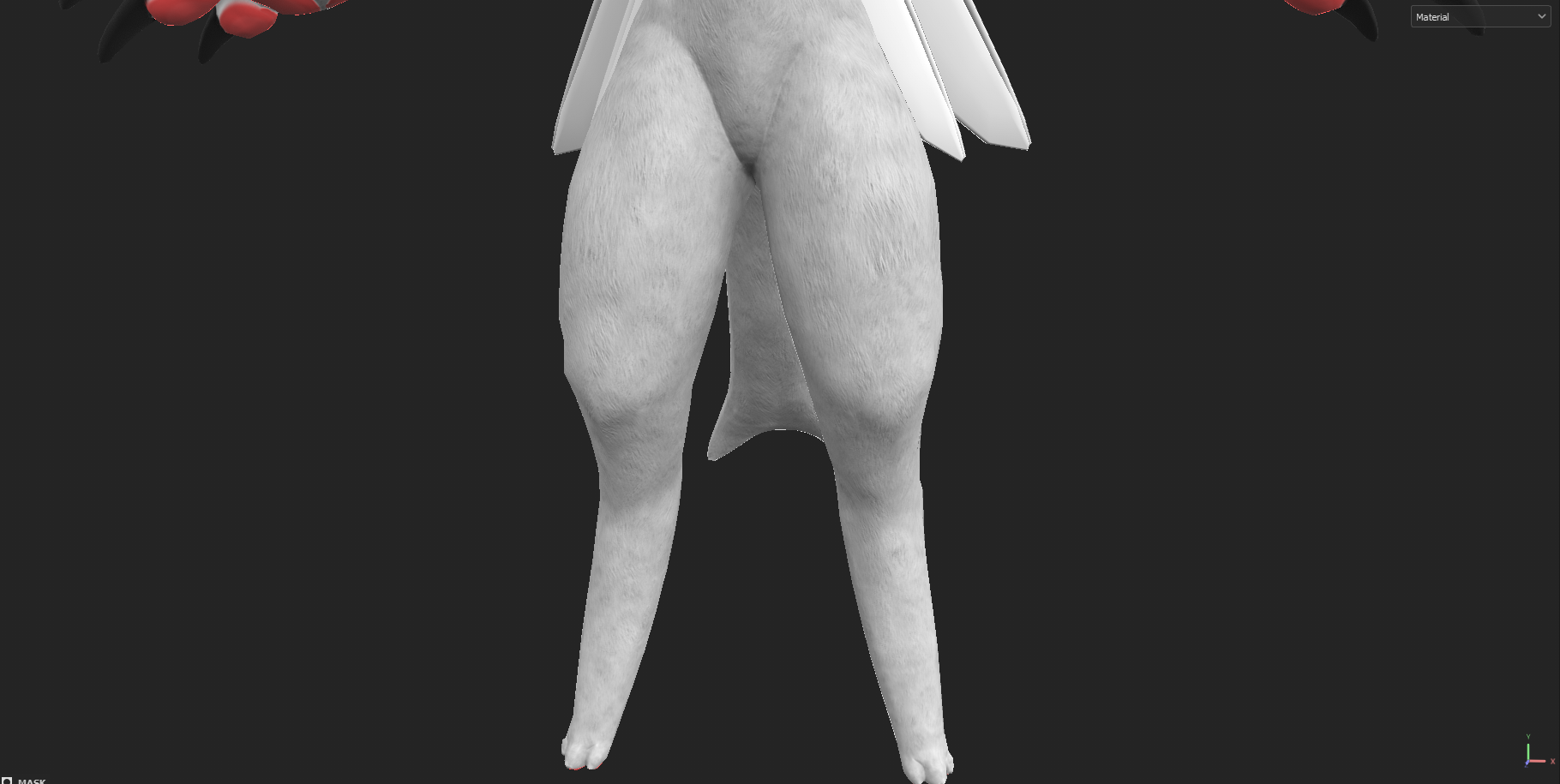Furbrushed Tigerbee Normal, Height and Roughness Maps