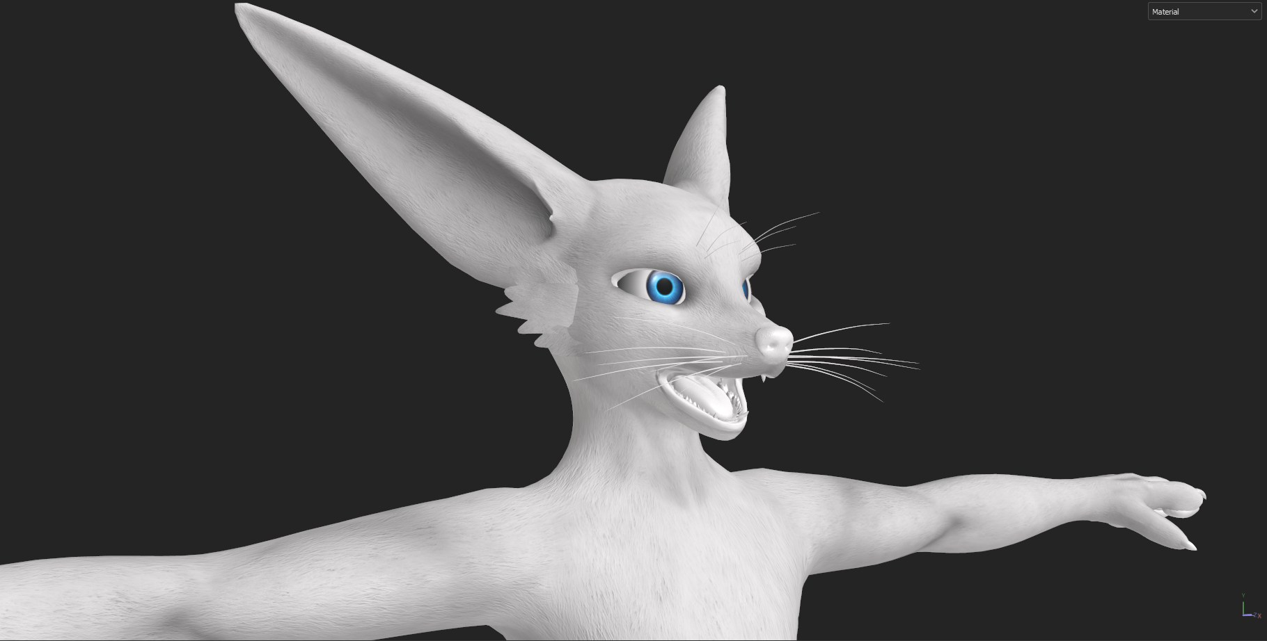 Furbrushed Fara Rexouium Normal, Height & Roughness Maps