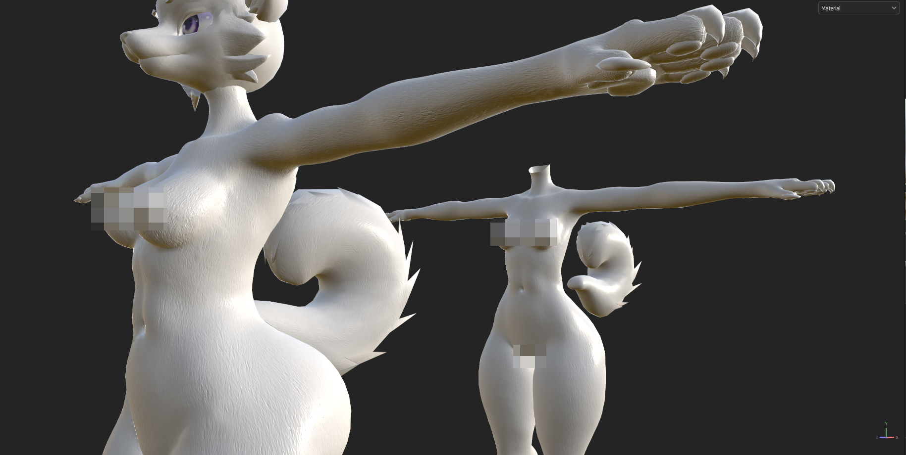 Furbrushed Keyrin Normal & Height Maps