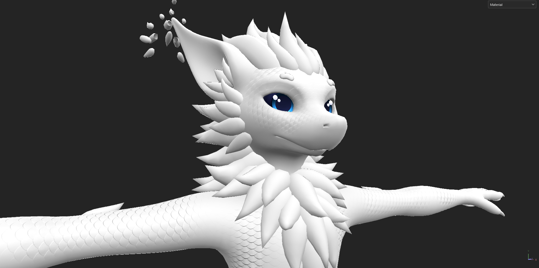 Dragon Scale Nardoragon Normal & Height Maps