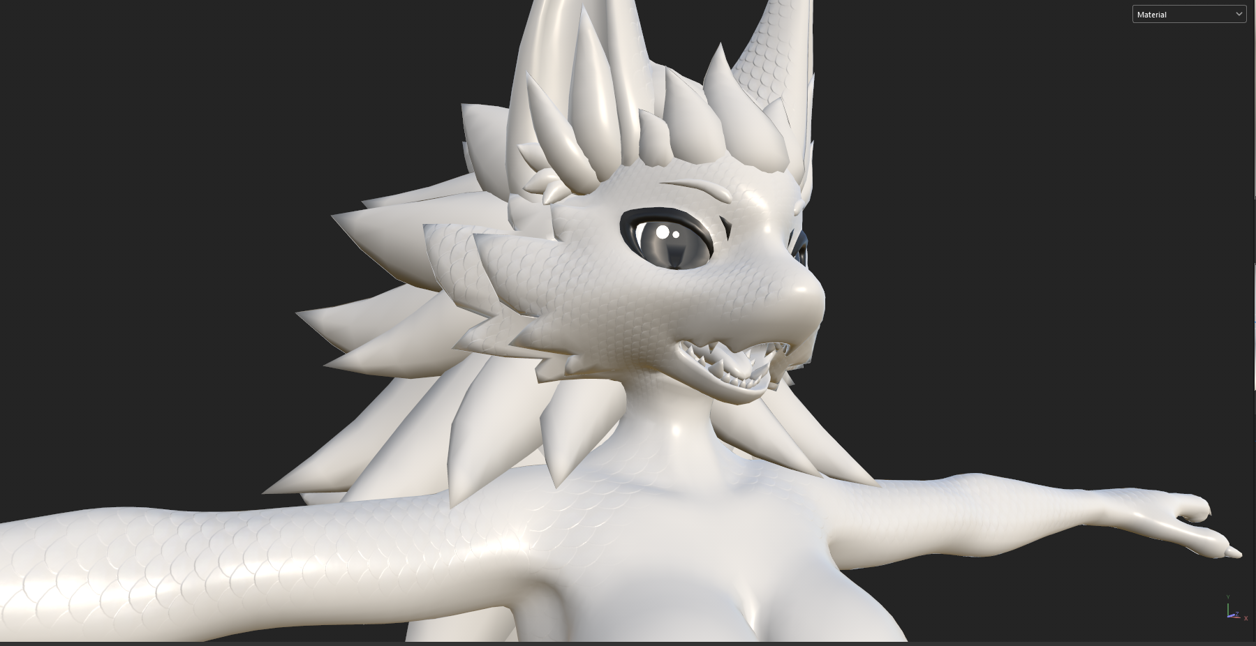 Soft Dragon Scale KFN Novabeast Normal & Height Maps