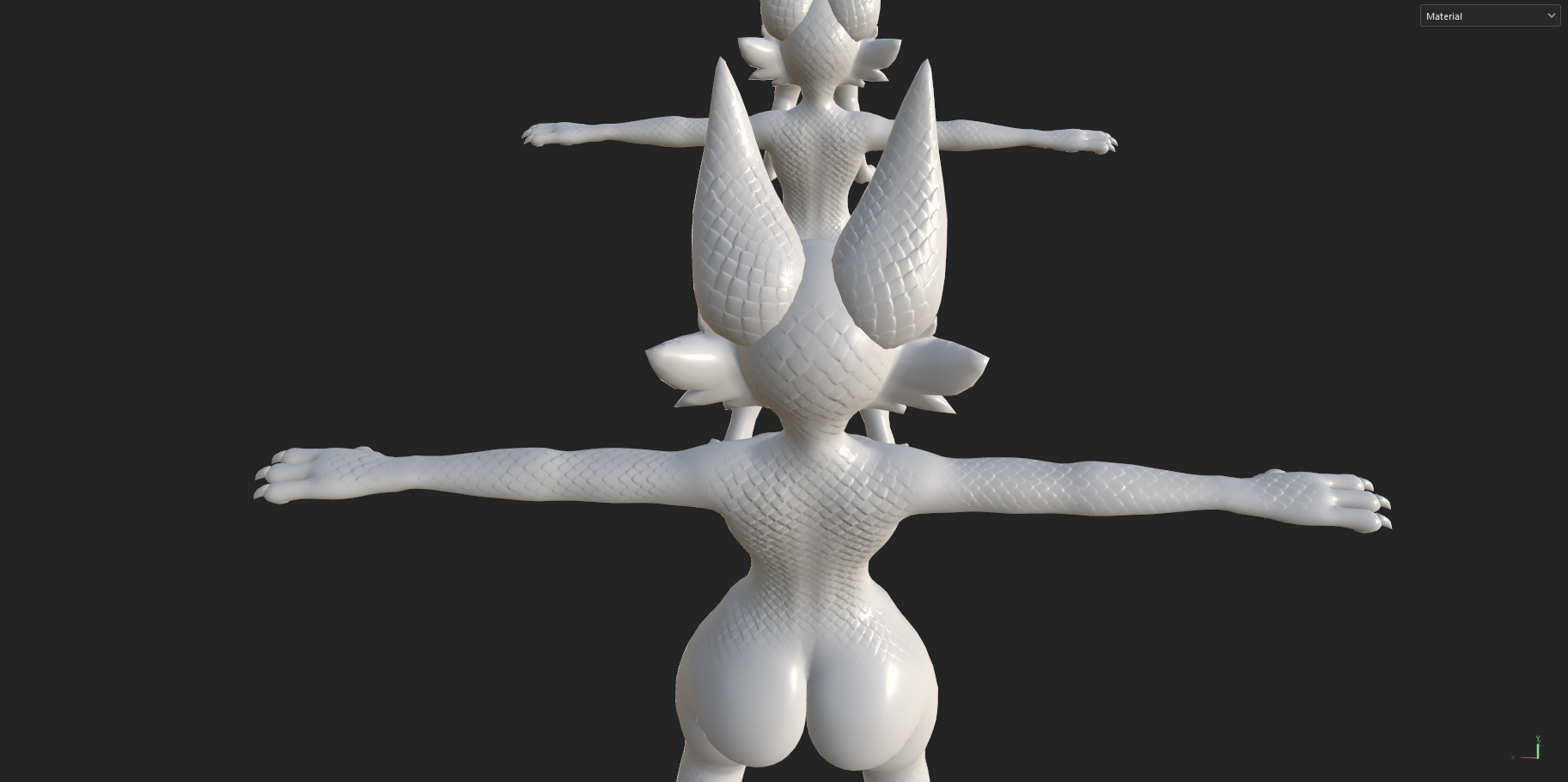 Dragon Scale KFN Novabeast Normal & Height Maps