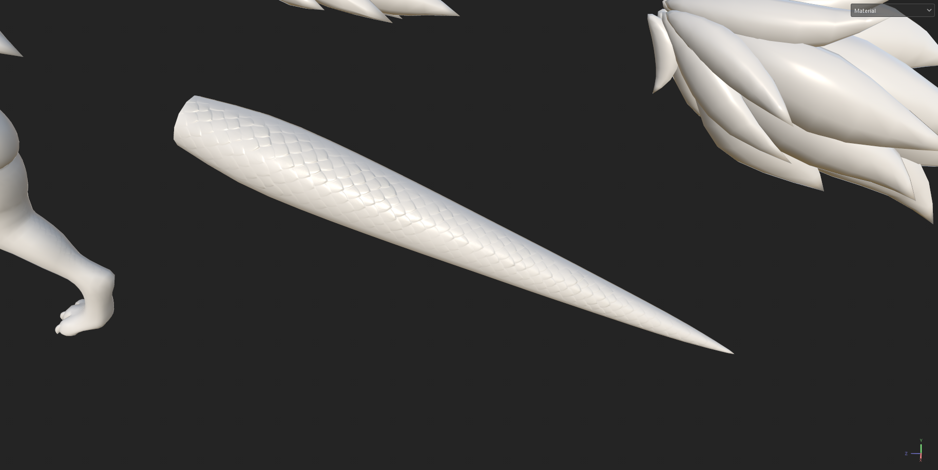 Dragon Scale KFN Novabeast Normal & Height Maps