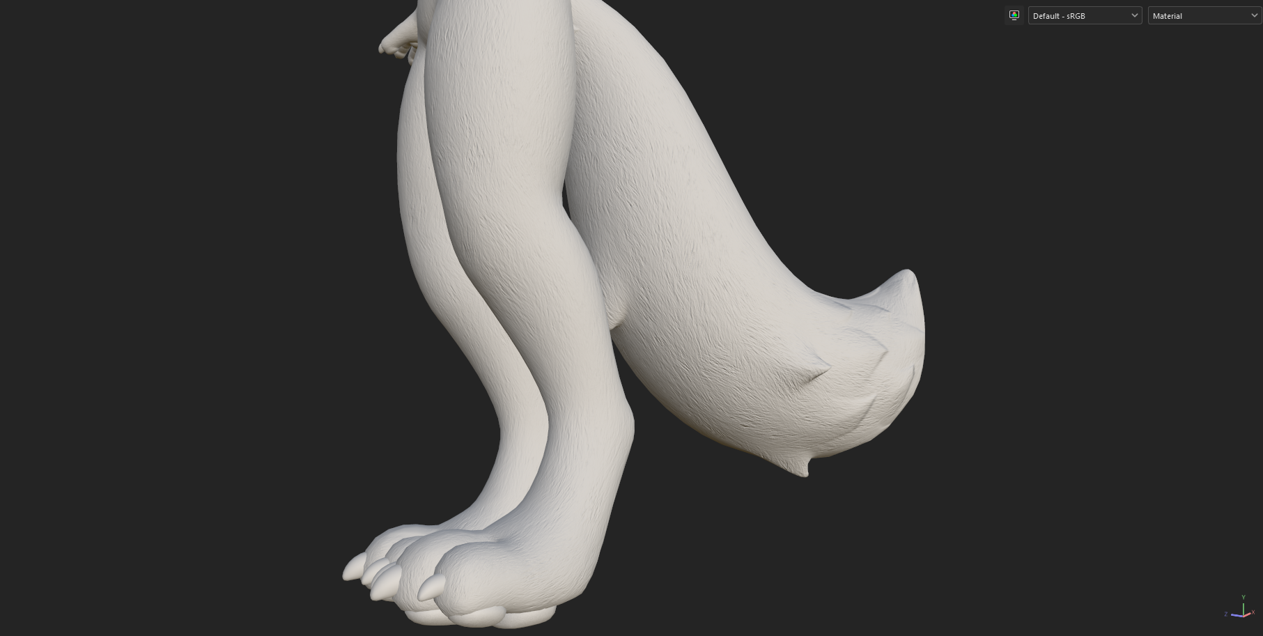 Furbrushed Pupper Normal & Height Maps
