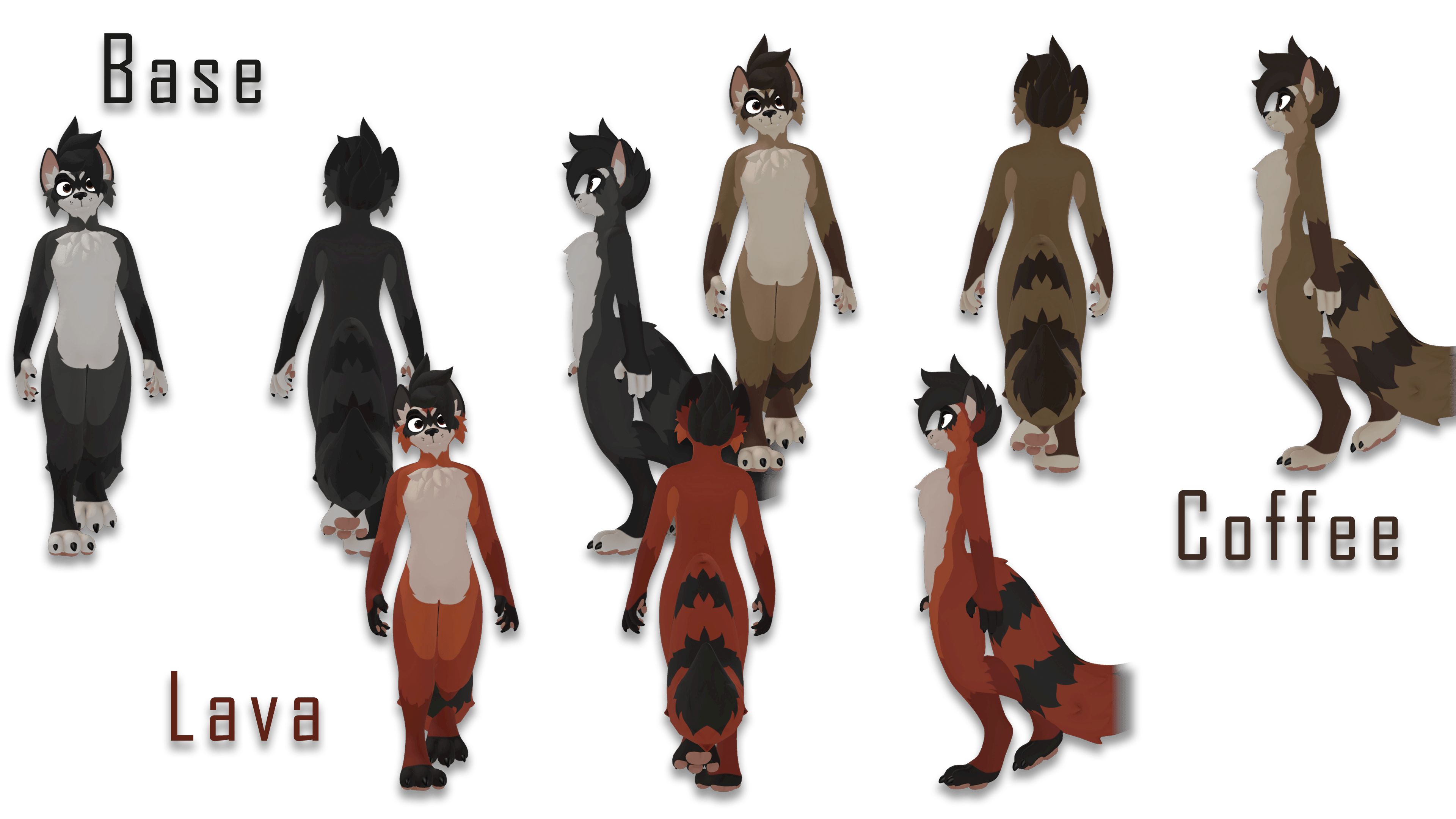 Raccoon Pupper Textures
