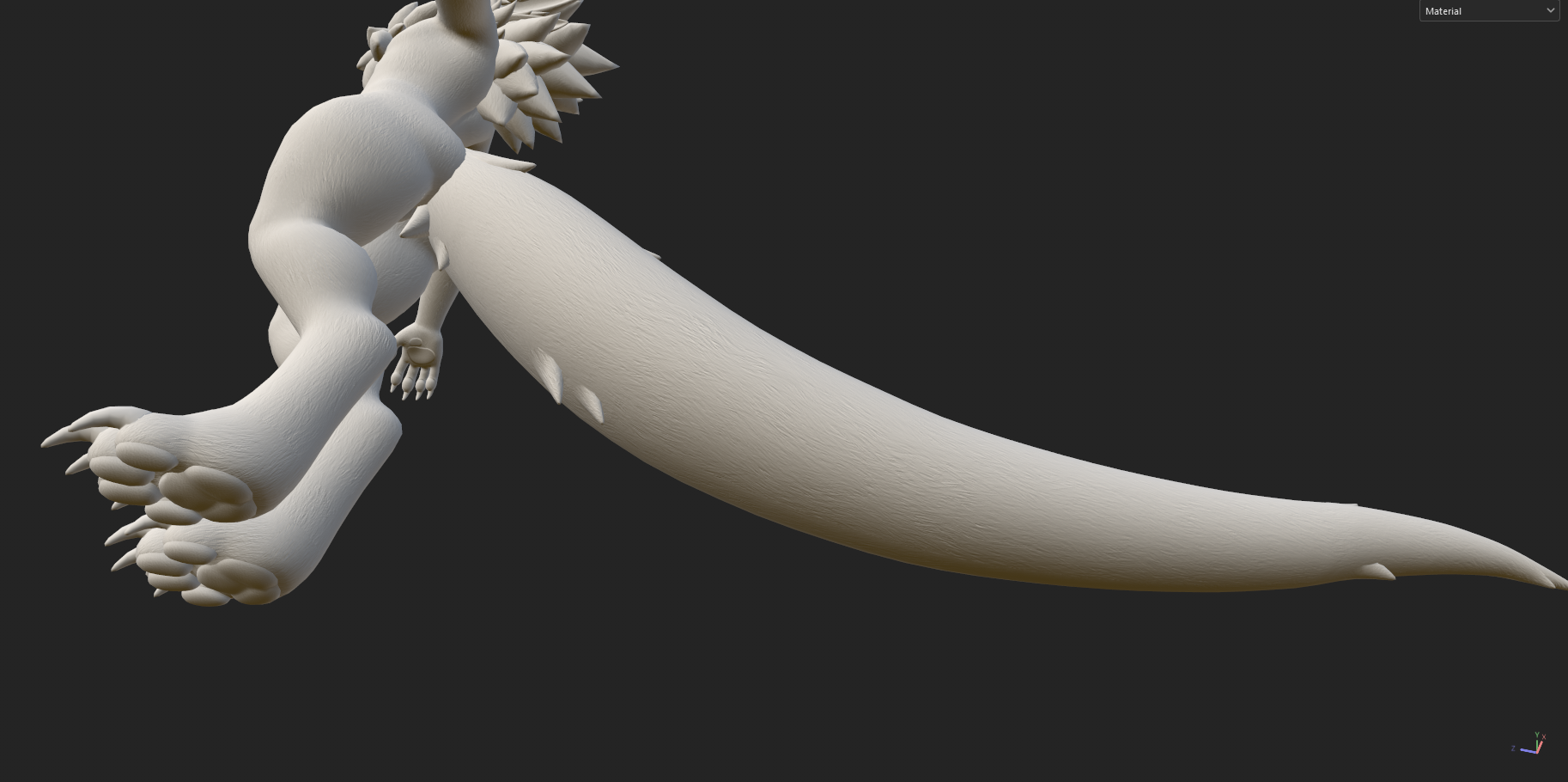Furbrushed Snoodle Normal & Height Maps