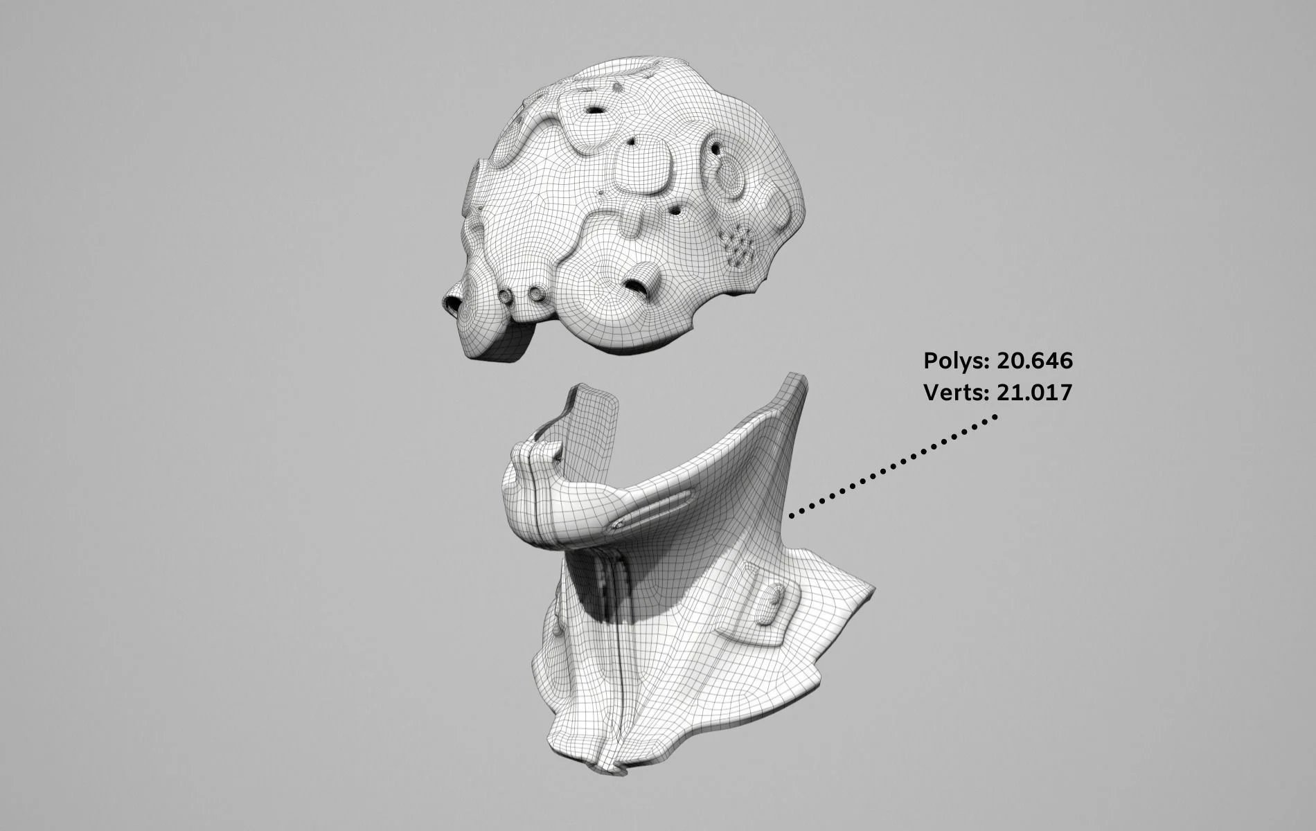 Mask Mecha Robot Cyberpunk BUNDLE | WOLVES STUDIO