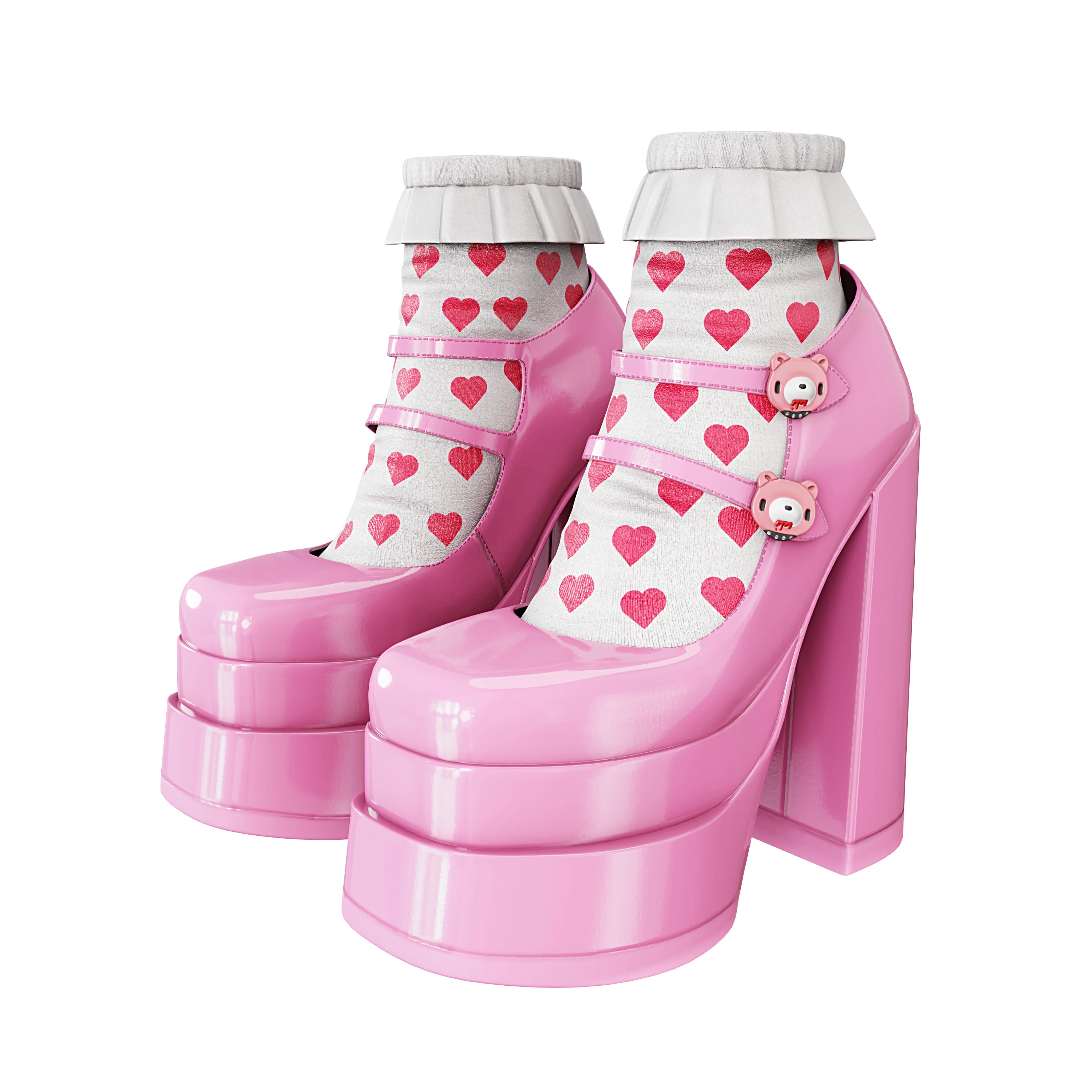 Platform High Heels Kawaii BUNDLE | WOLVES STUDIO