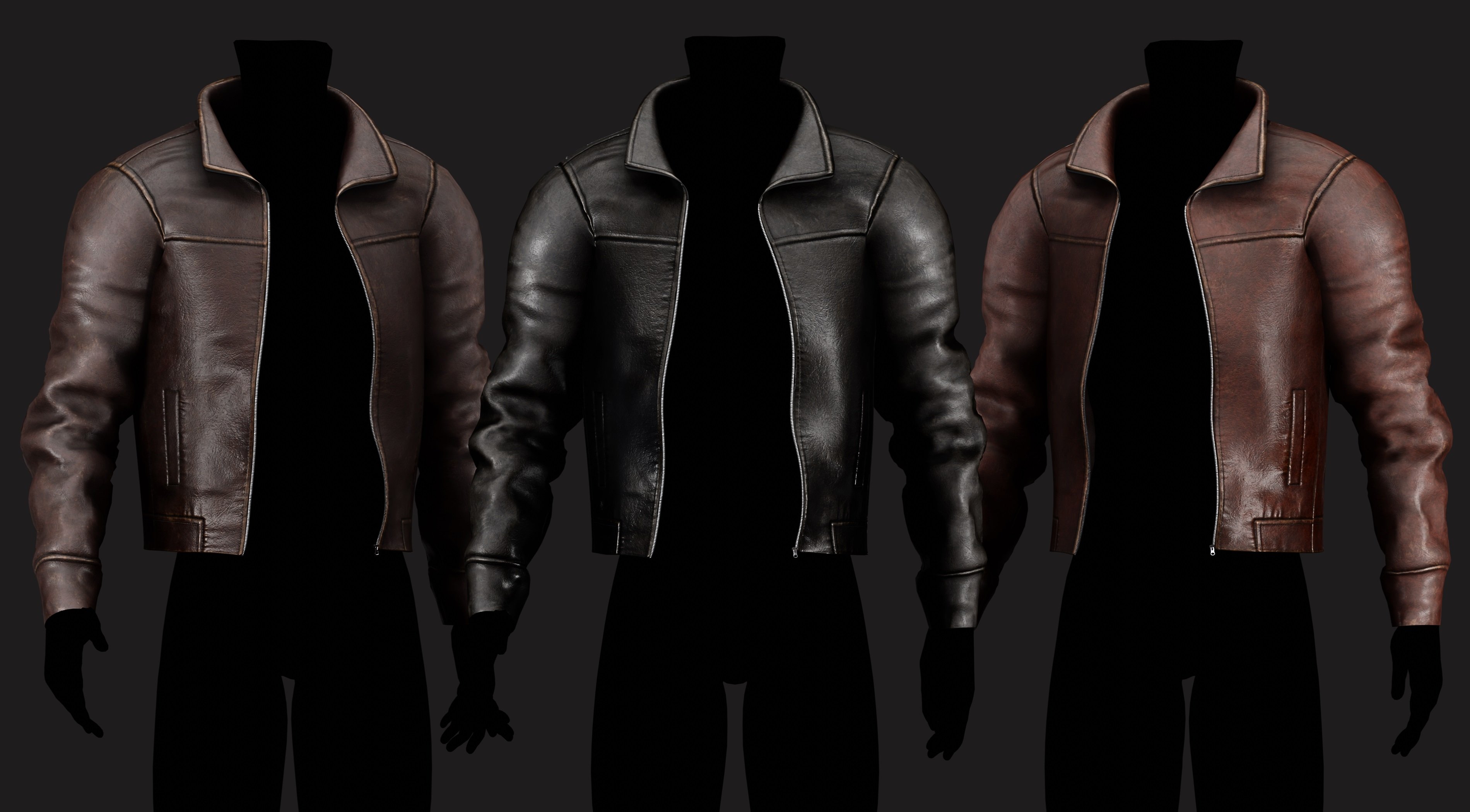 Leather Jacket Pack - Survival Horror Edition | WOLVES STUDIO
