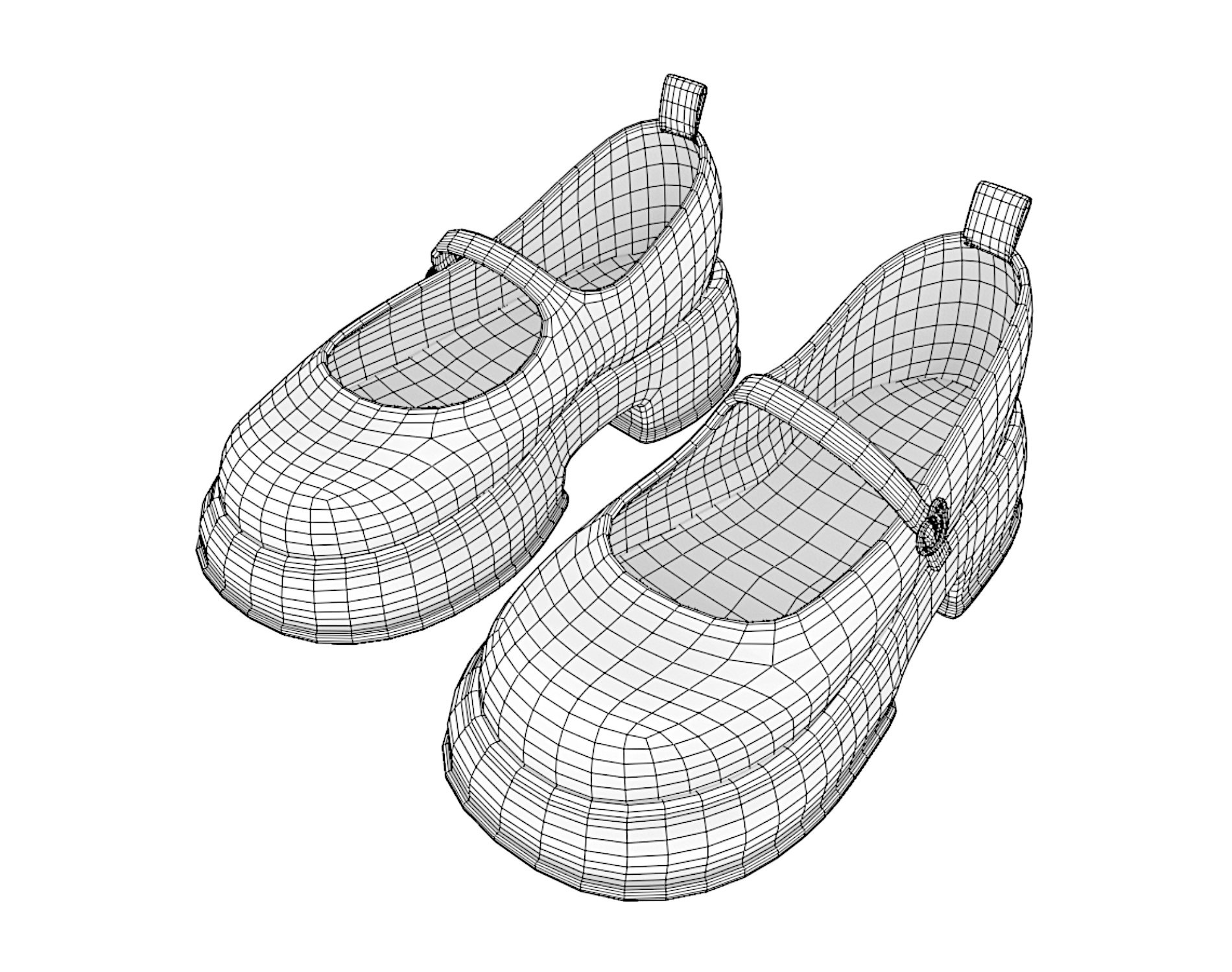 Shoes Pack 1 - Mary Jane Shiny Varnish | WOLVES STUDIO
