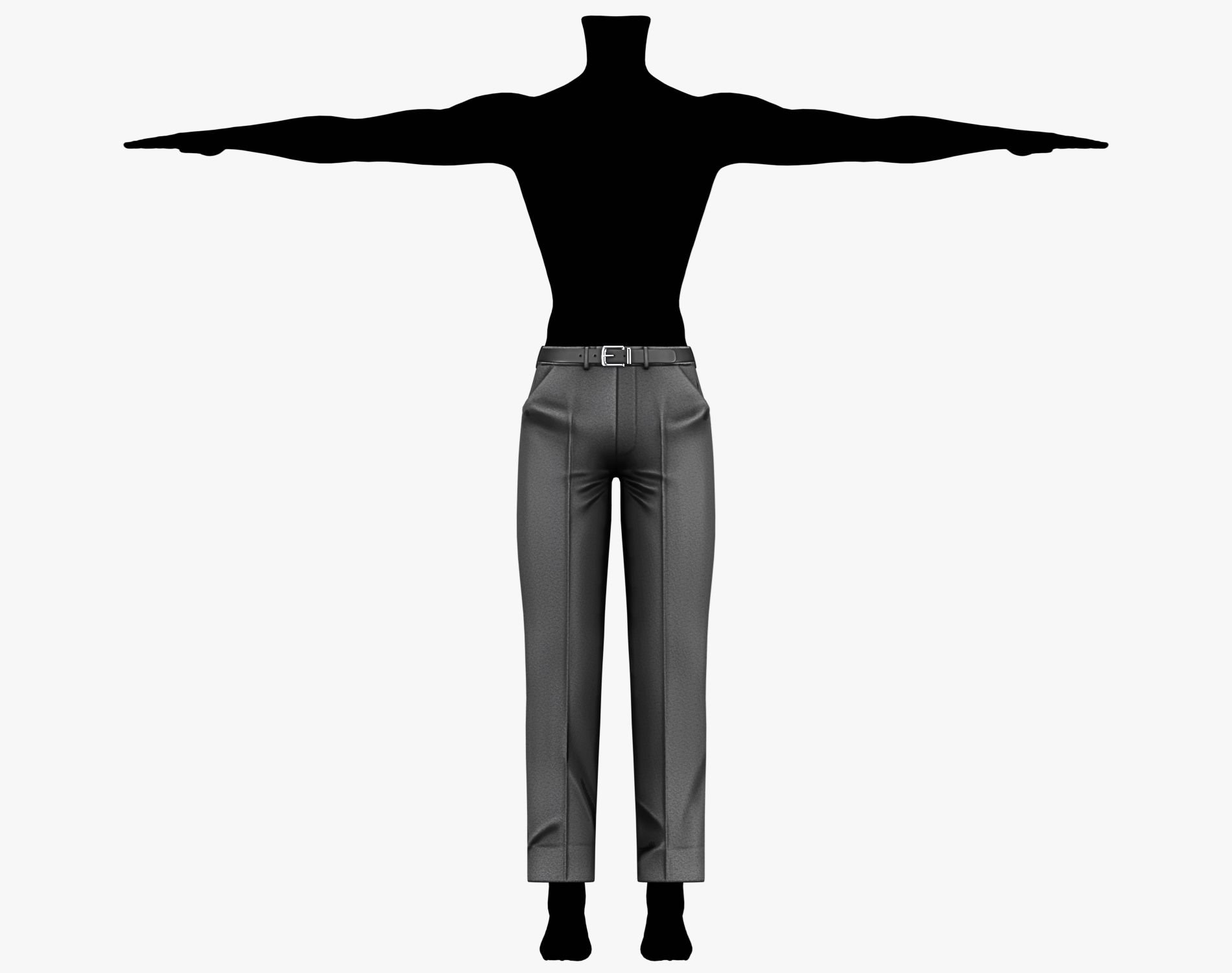 Suit Pants + Belt Mafia Style Pack 01 | WOLVES STUDIO