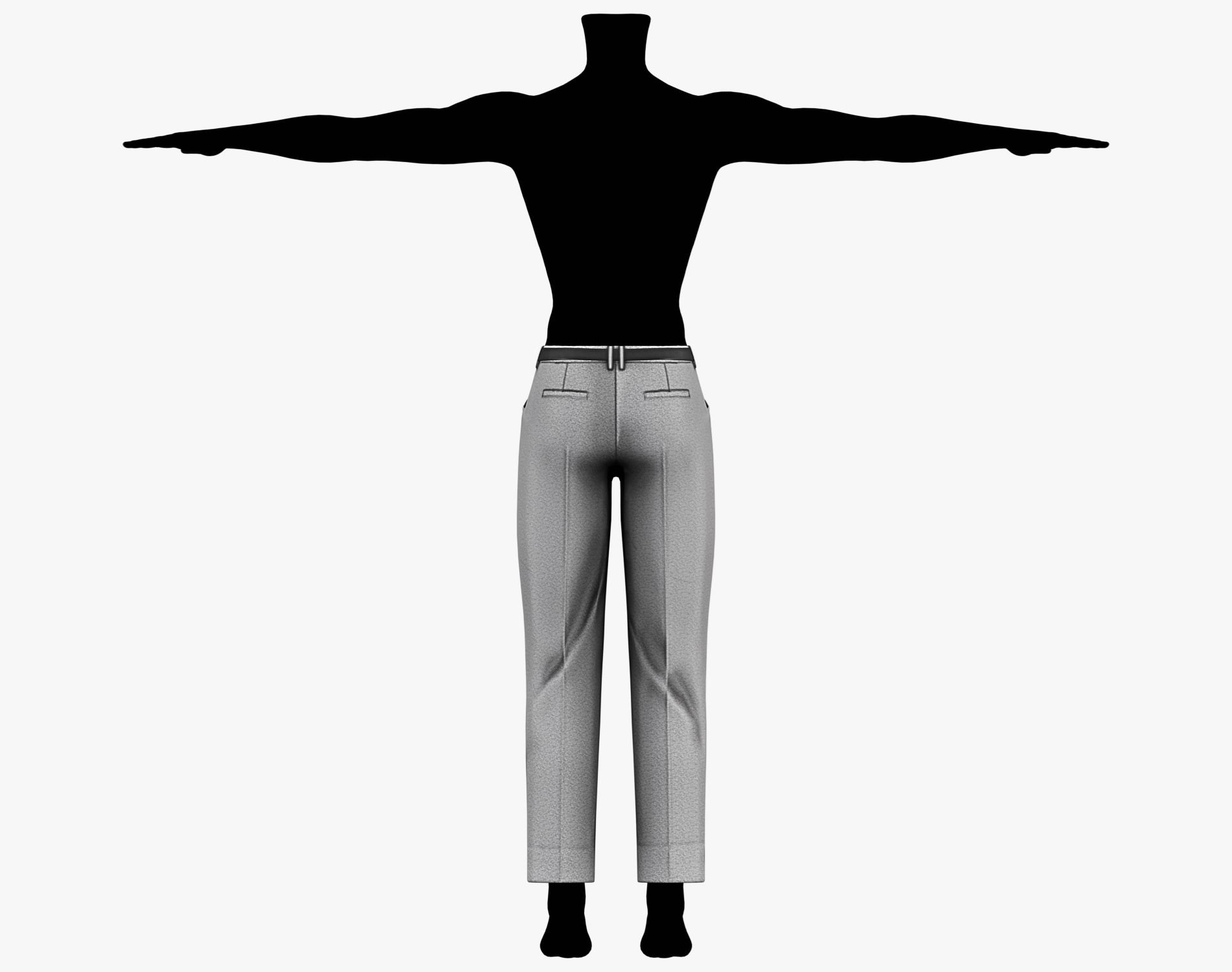Suit Pants + Belt Mafia Style Pack 01 | WOLVES STUDIO