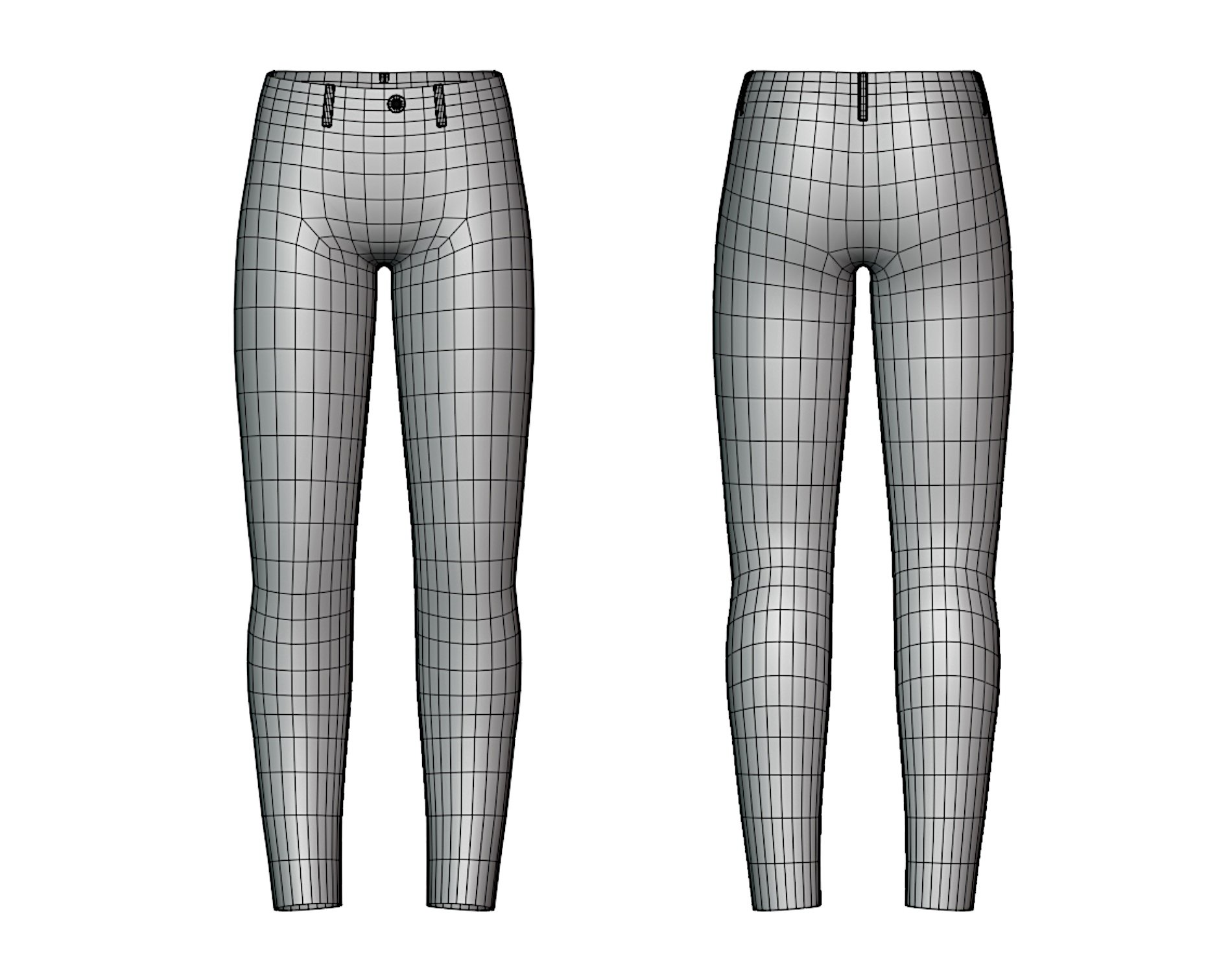 Denim Skinny Pants 3 in 1 Pack | WOLVES STUDIO