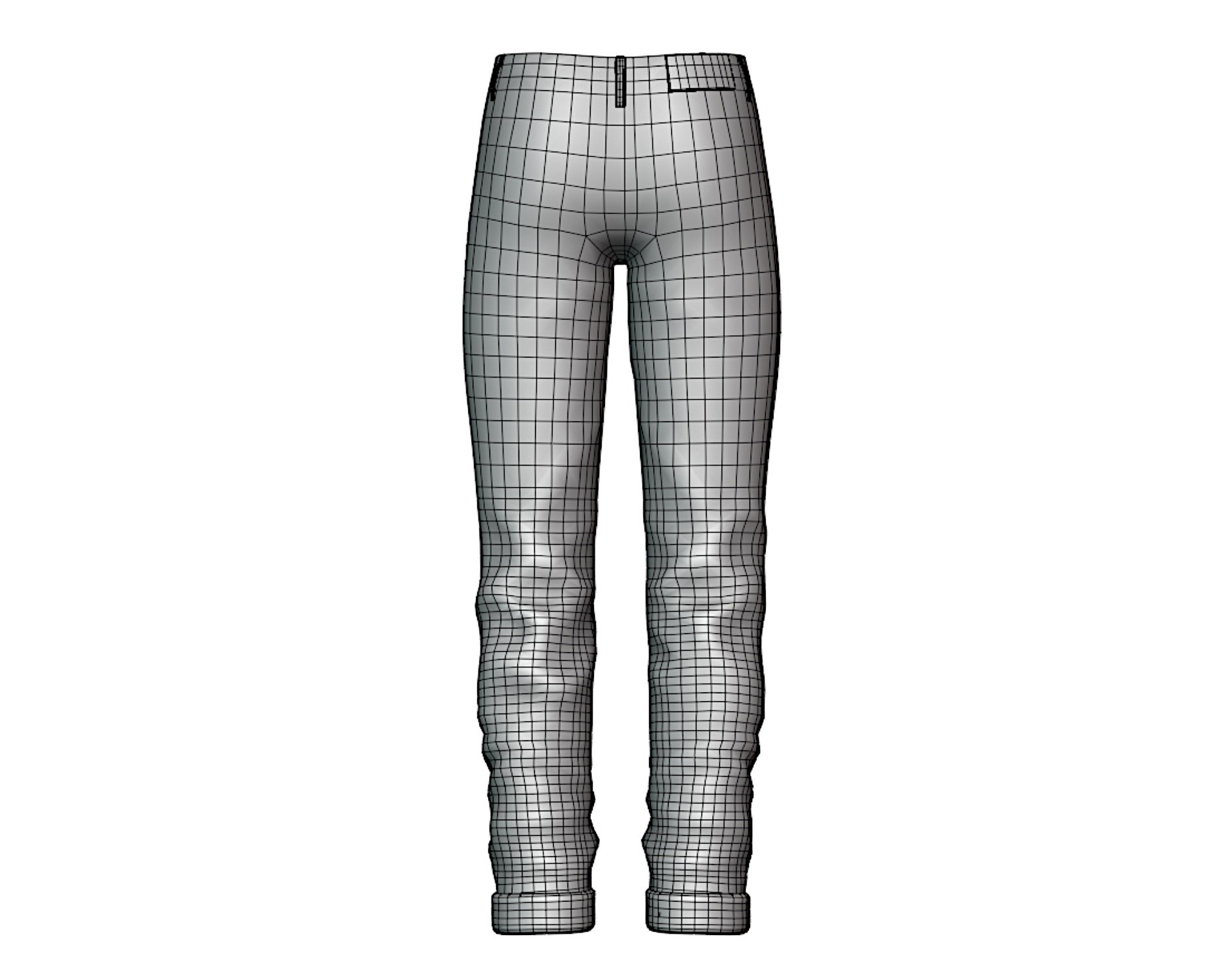 Male Casual Jeans Pants Pack - Game-Ready 3D Model | PBR 4K Denim | WOLVES STUDIO