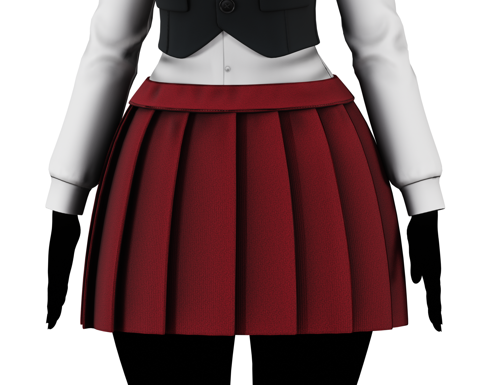 Women’s Pleated Skirt Pack - VRChat Clothing | WOLVES STUDIO
