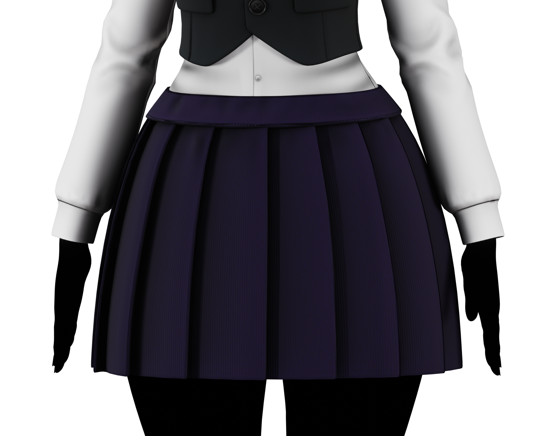 Women’s Pleated Skirt Pack - VRChat Clothing | WOLVES STUDIO