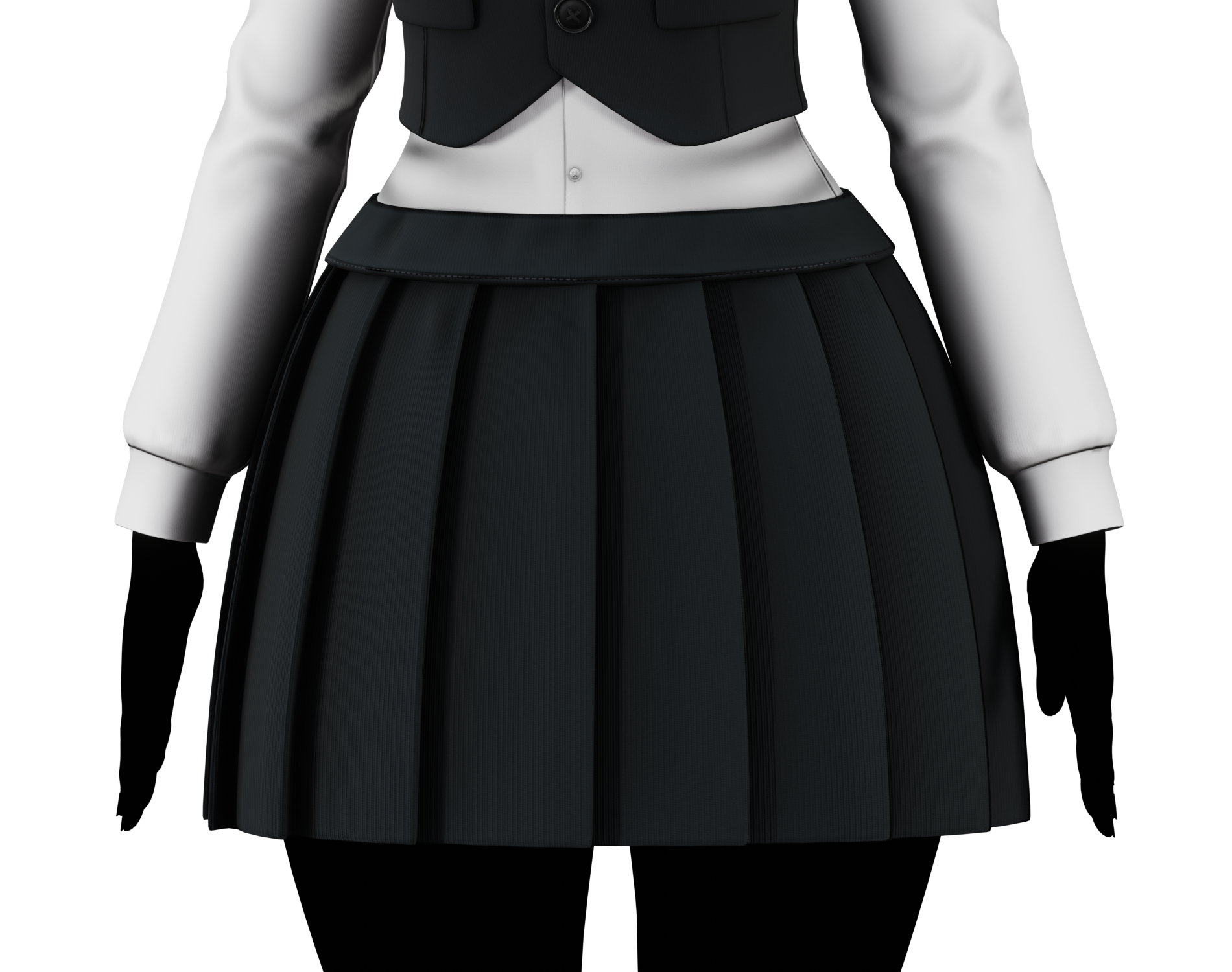 Women’s Pleated Skirt Pack - VRChat Clothing | WOLVES STUDIO