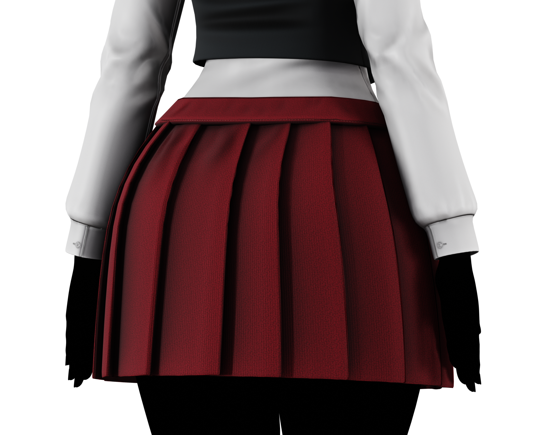 Women’s Pleated Skirt Pack - VRChat Clothing | WOLVES STUDIO