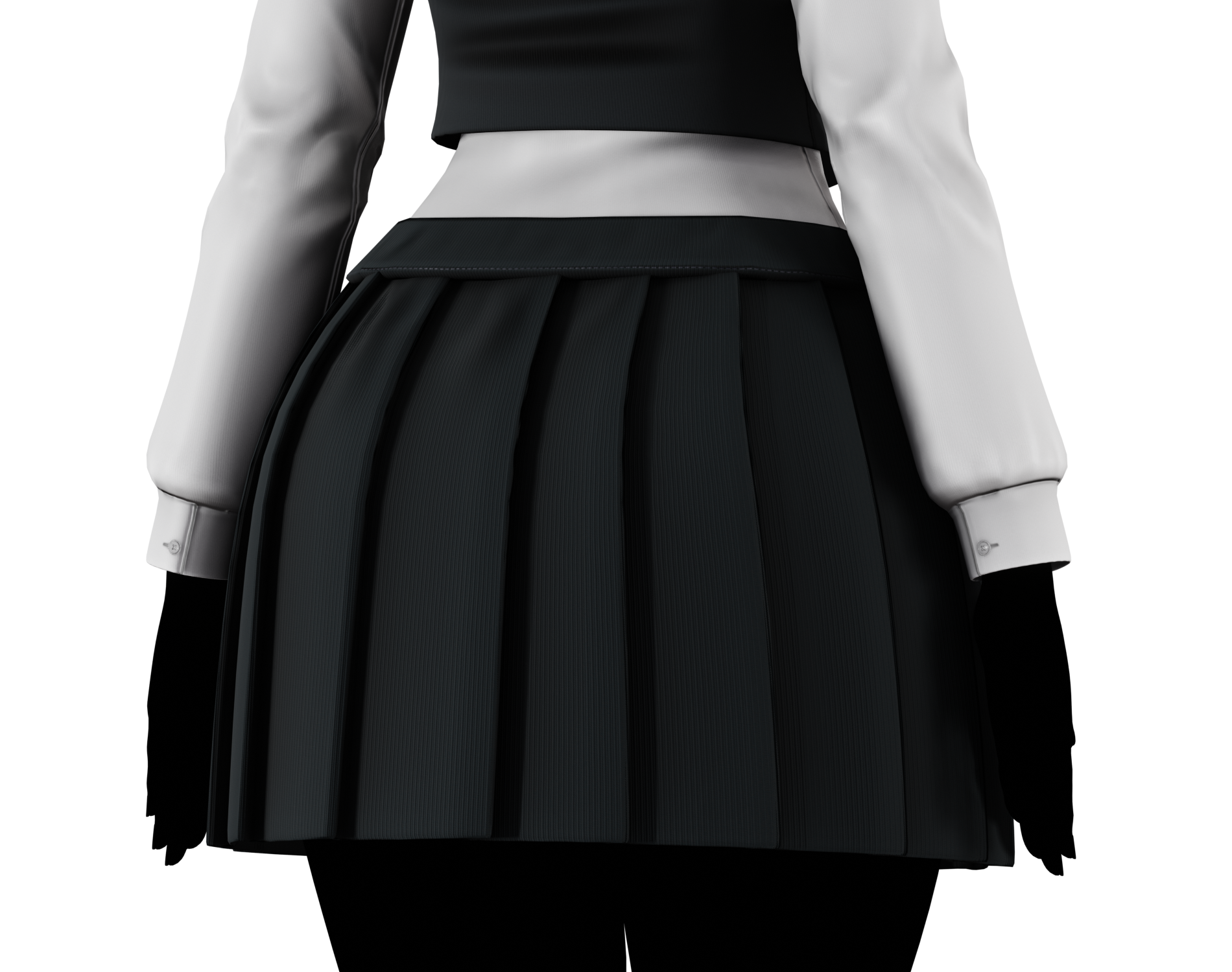 Women’s Pleated Skirt Pack - VRChat Clothing | WOLVES STUDIO