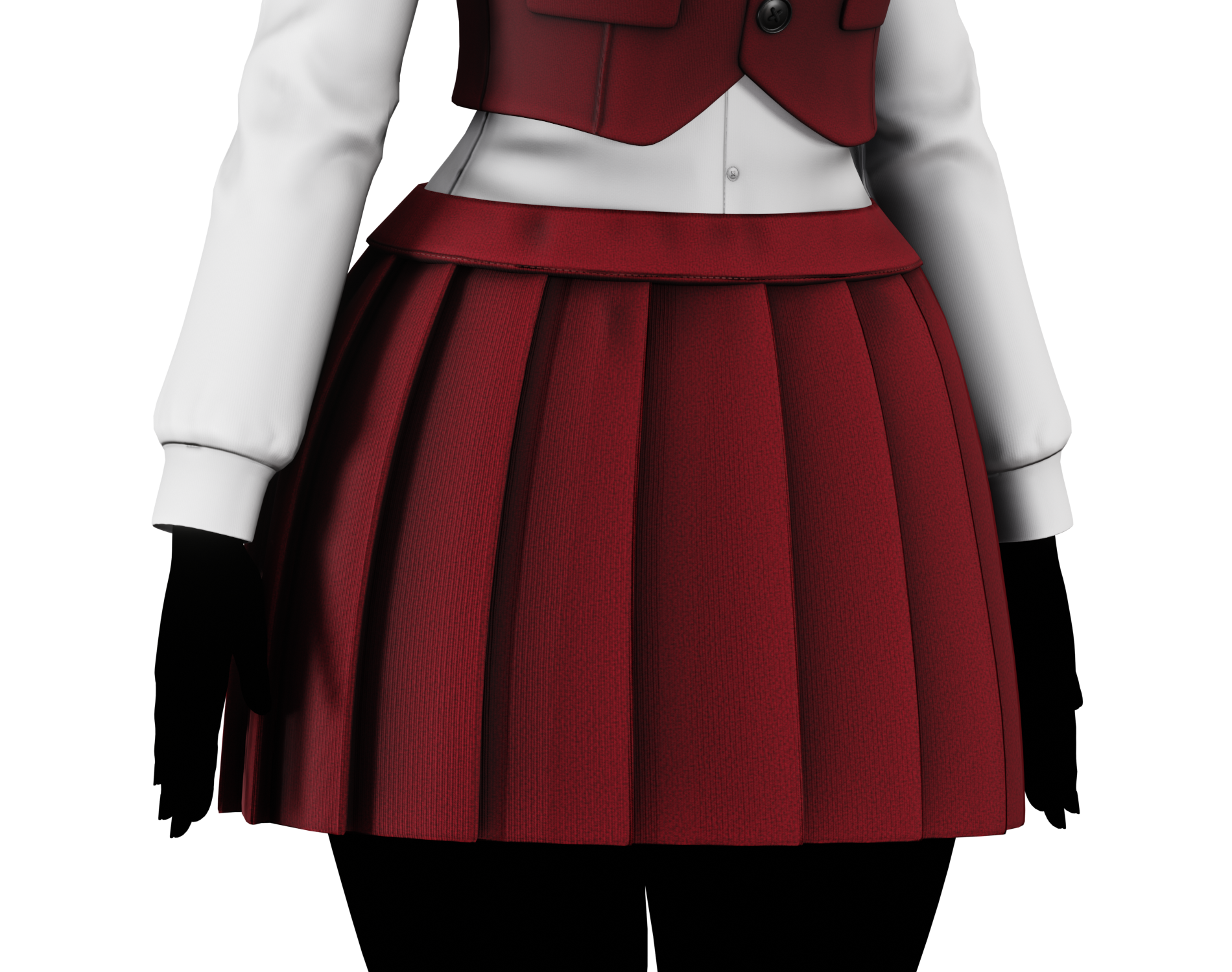 Women’s Pleated Skirt Pack - VRChat Clothing | WOLVES STUDIO