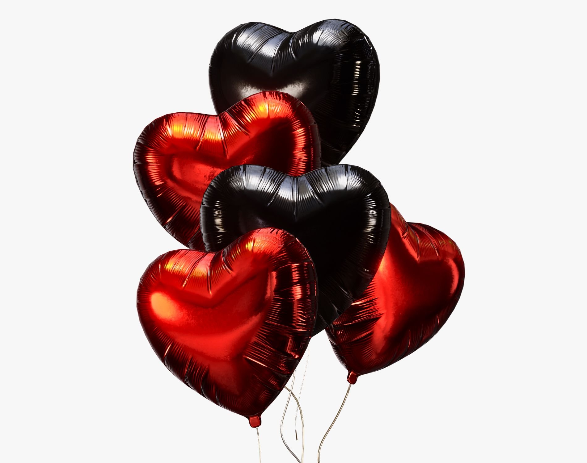 Valentine’s Day Heart Balloon Prop - Romantic Decoration | WOLVES STUDIO
