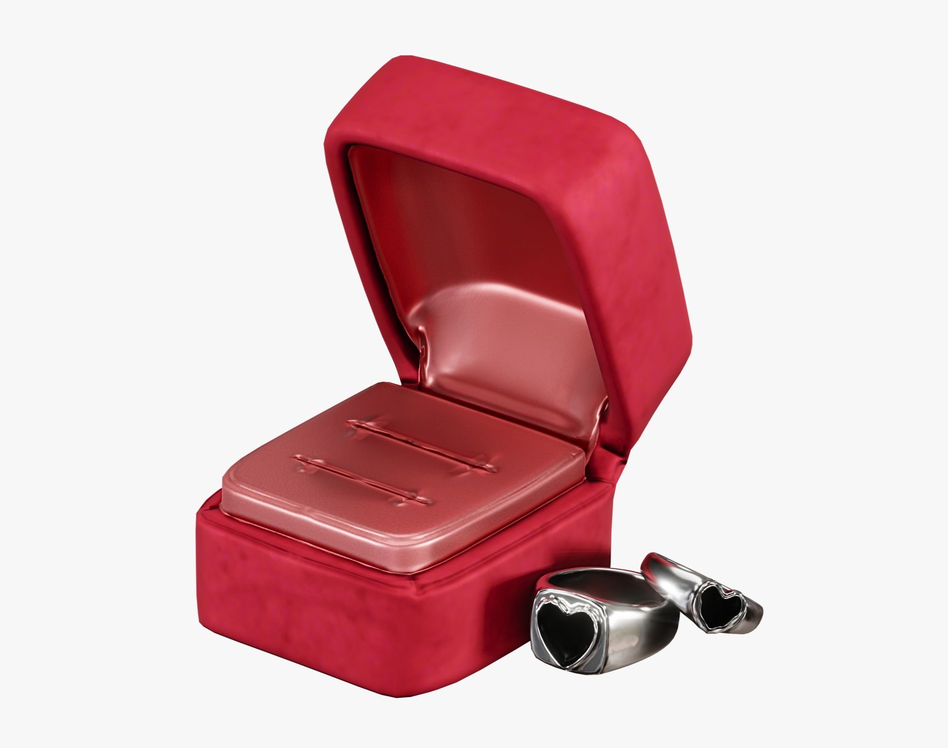 Valentine’s Promise Rings Box - Romantic Prop | WOLVES STUDIO