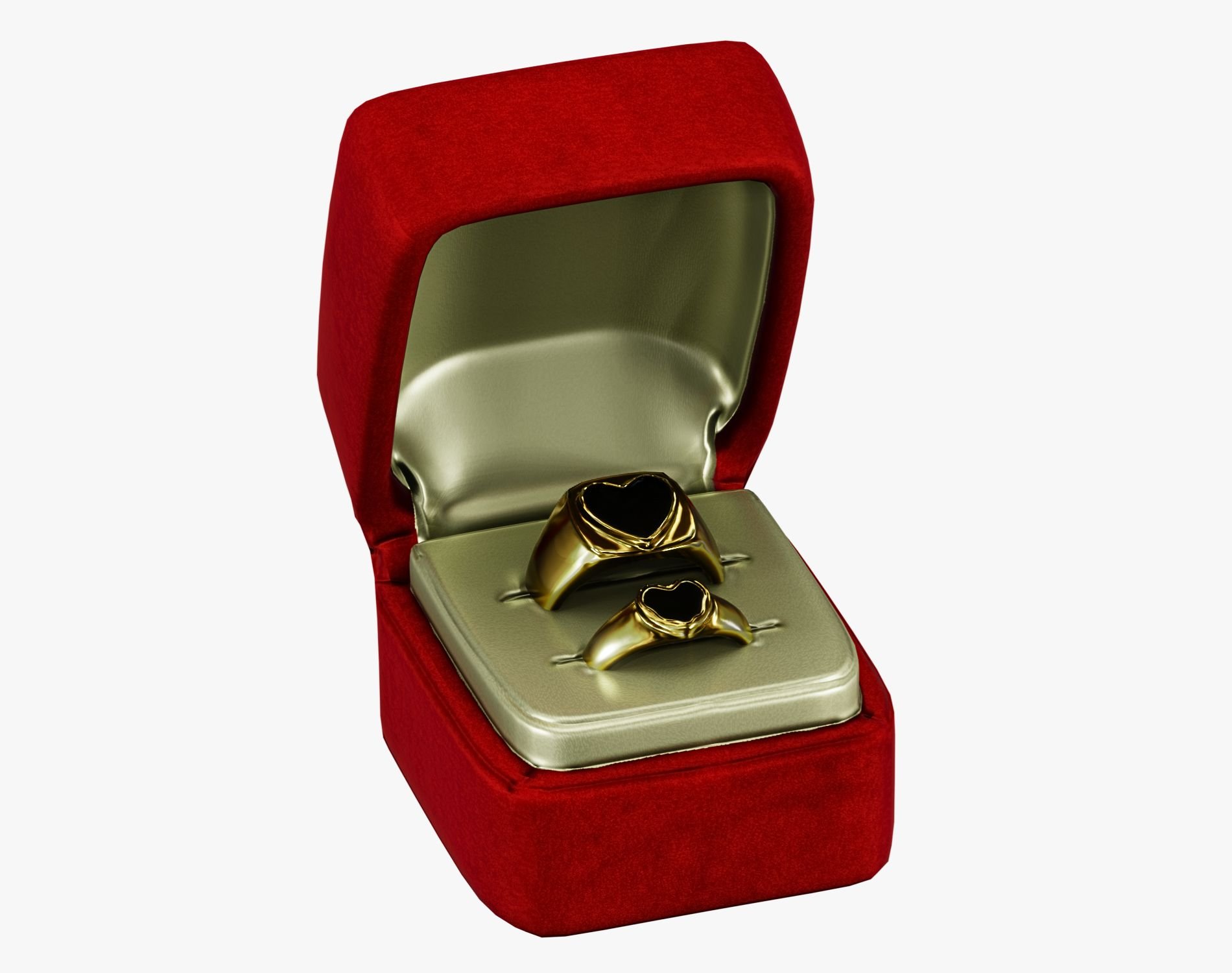 Valentine’s Promise Rings Box - Romantic Prop | WOLVES STUDIO