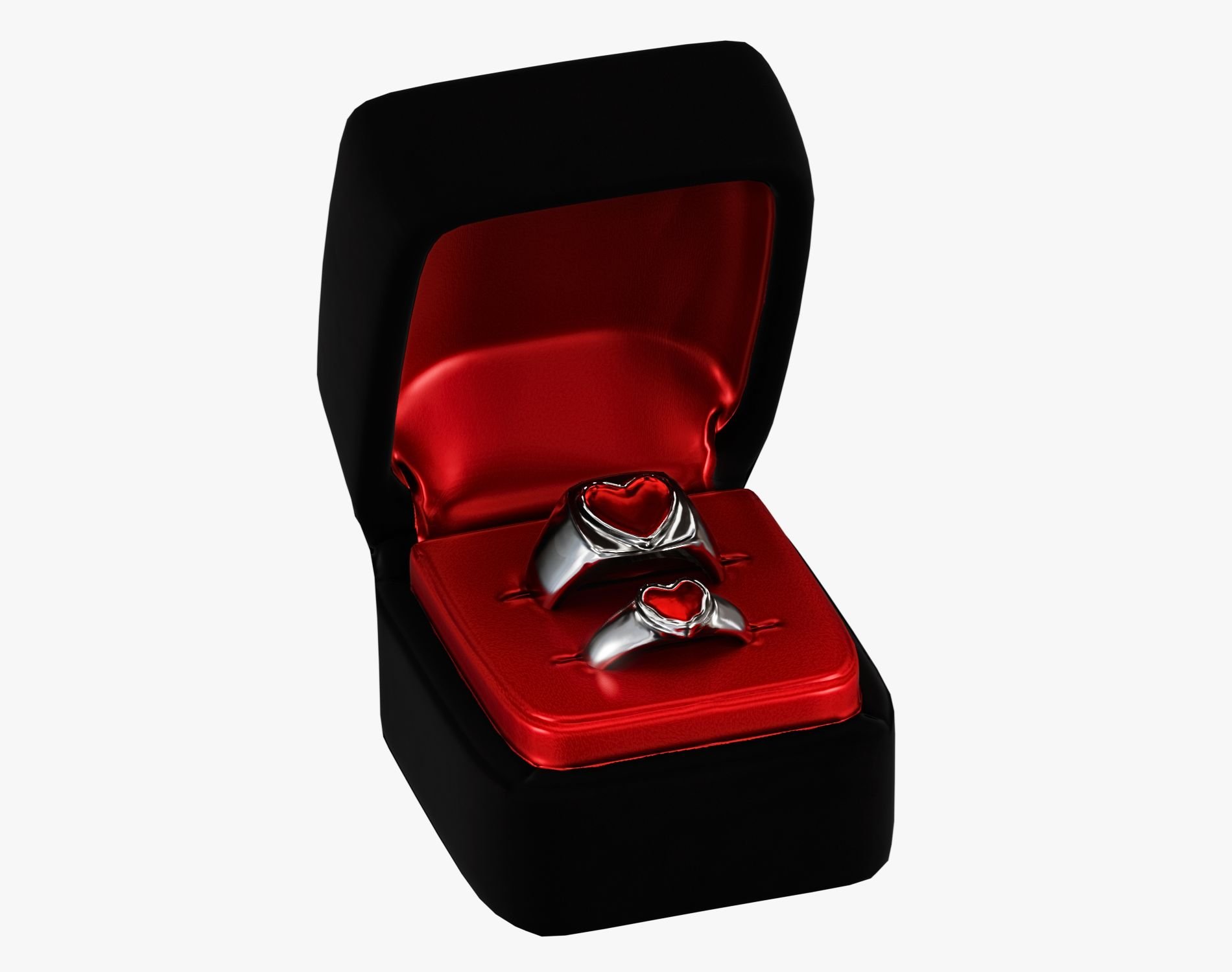 Valentine’s Promise Rings Box - Romantic Prop | WOLVES STUDIO