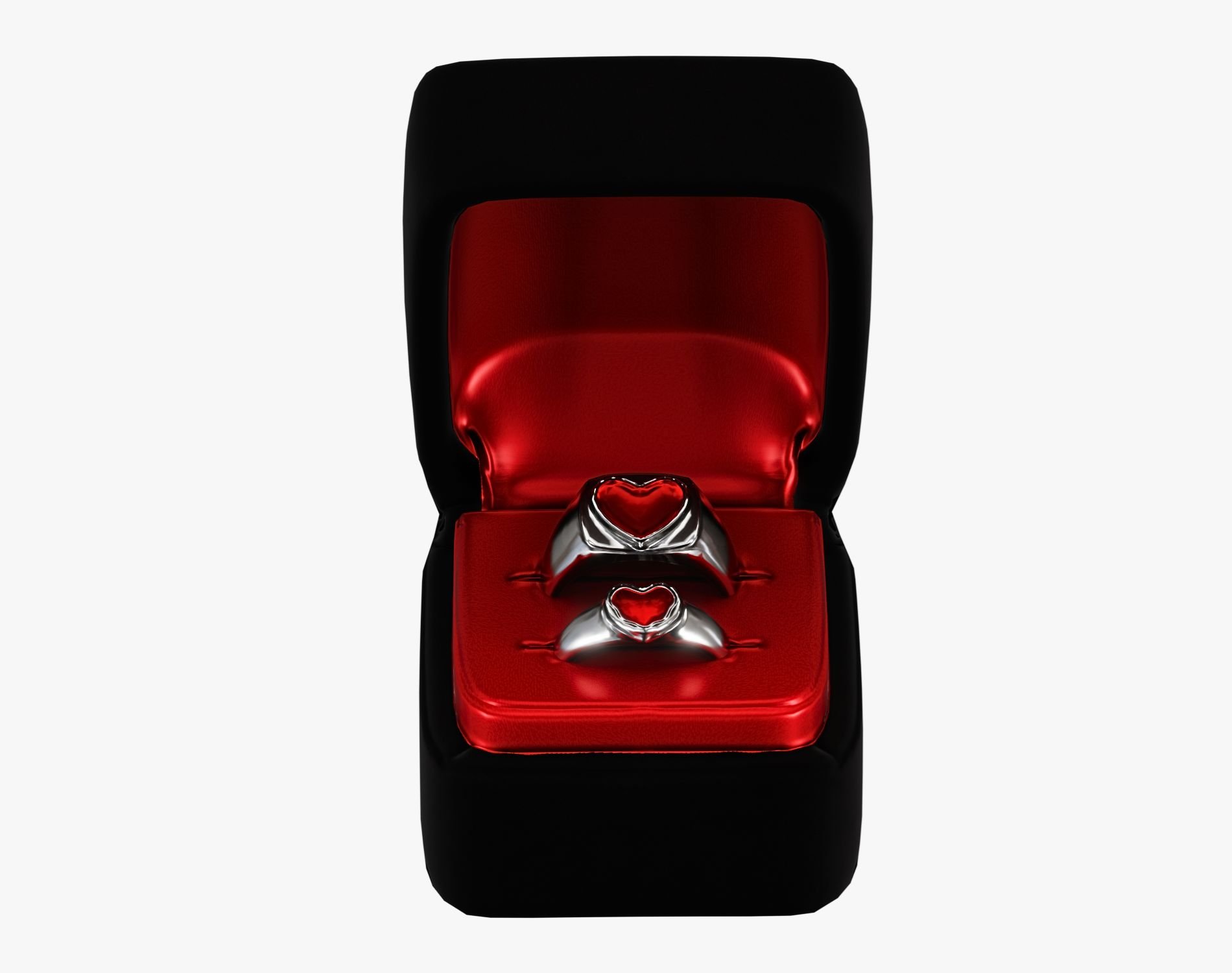 Valentine’s Promise Rings Box - Romantic Prop | WOLVES STUDIO