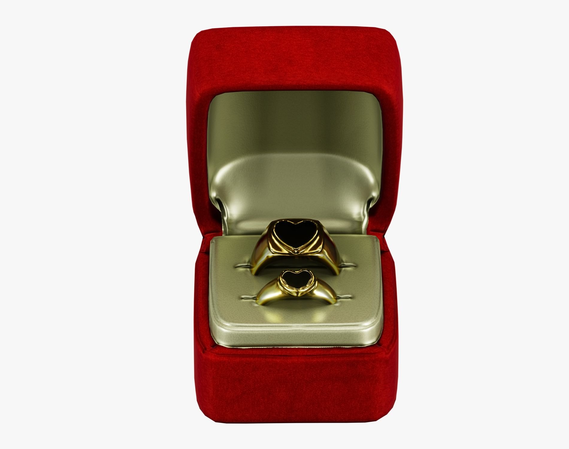 Valentine’s Promise Rings Box - Romantic Prop | WOLVES STUDIO