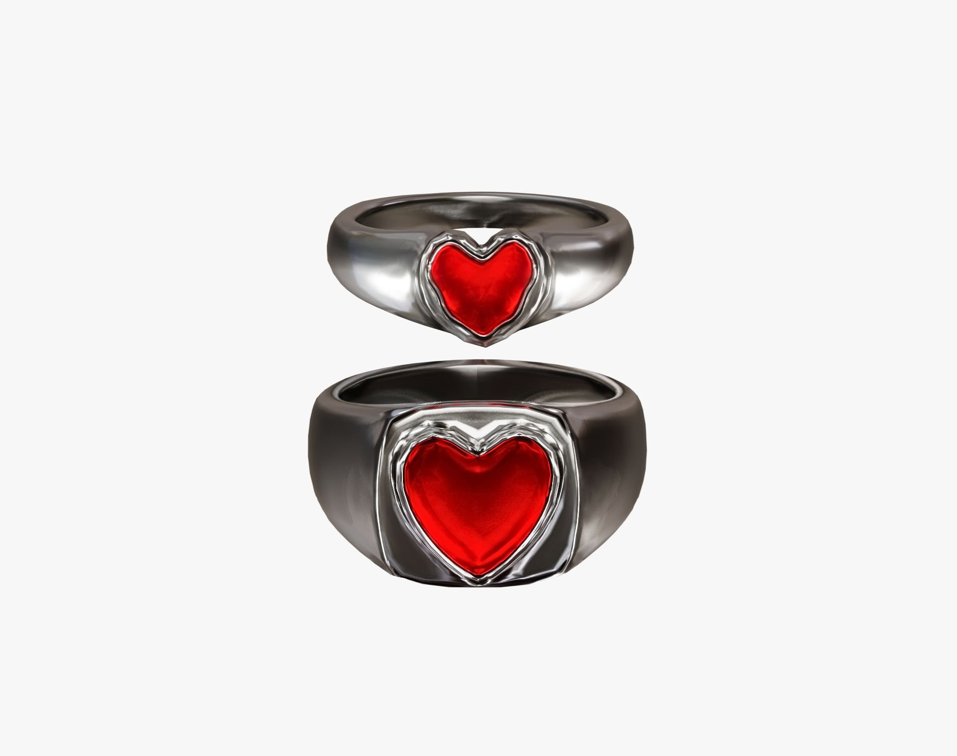 Valentine’s Promise Rings Box - Romantic Prop | WOLVES STUDIO