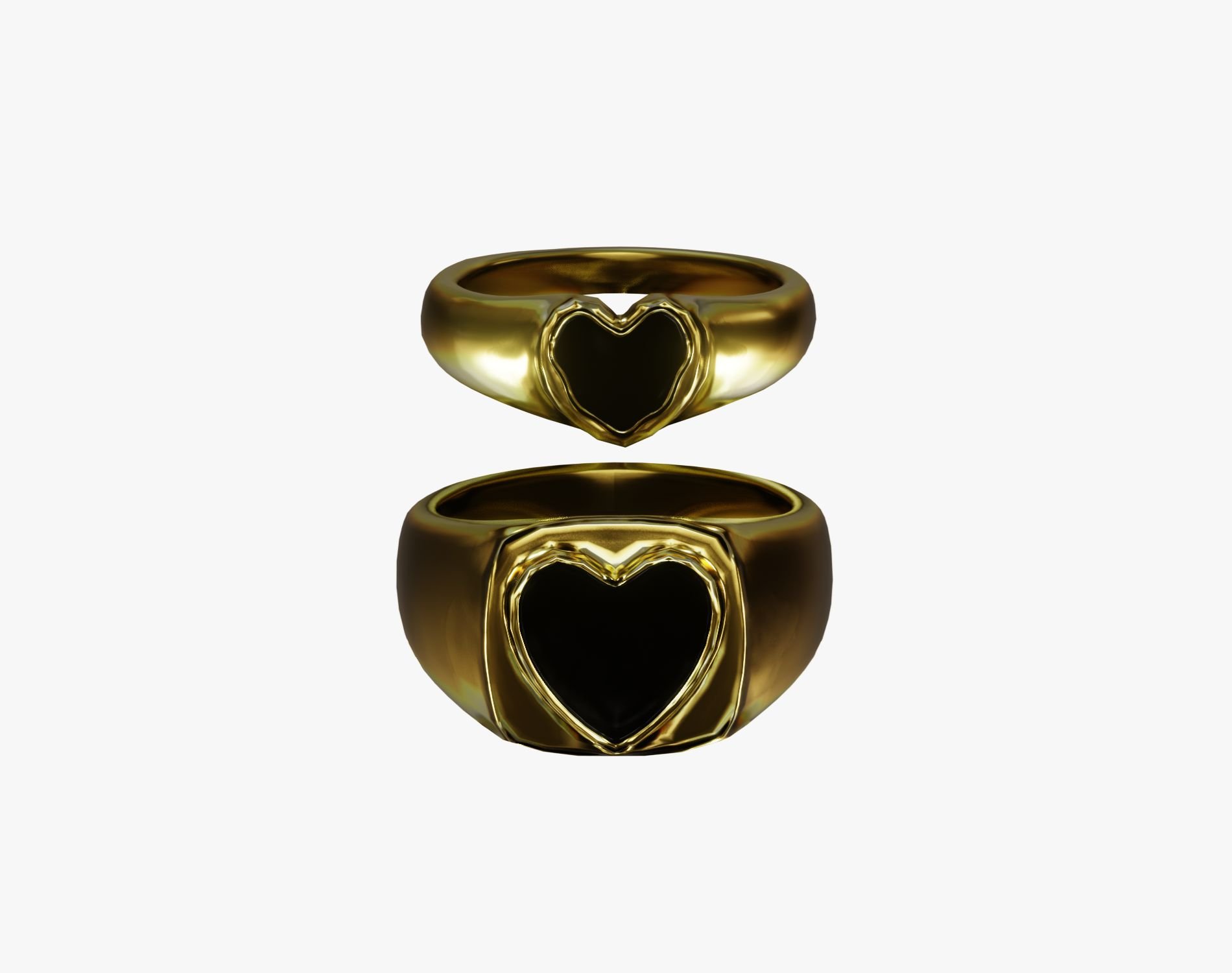 Valentine’s Promise Rings Box - Romantic Prop | WOLVES STUDIO