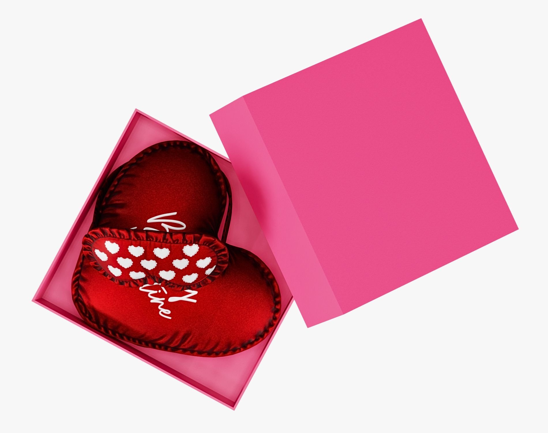 Valentine’s Gift Box with Sleep Mask + Plush Cute Prop | WOLVES STUDIO