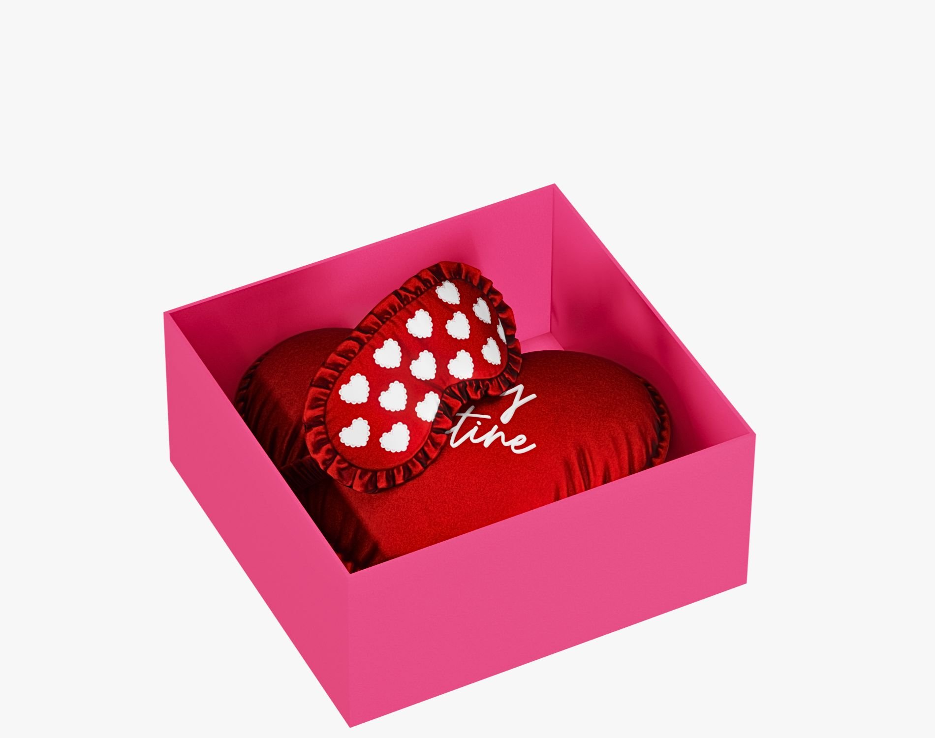 Valentine’s Gift Box with Sleep Mask + Plush Cute Prop | WOLVES STUDIO