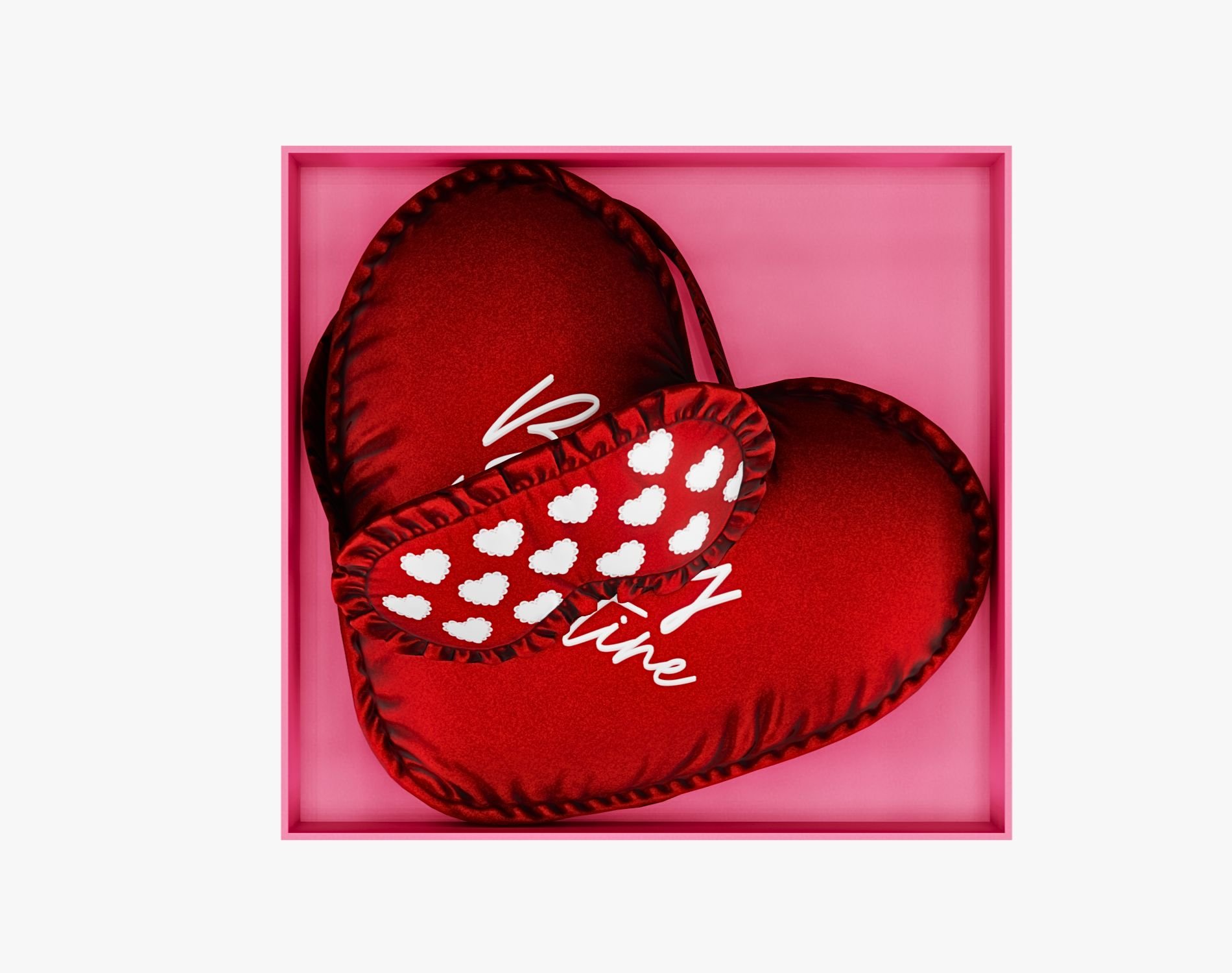 Valentine’s Gift Box with Sleep Mask + Plush Cute Prop | WOLVES STUDIO
