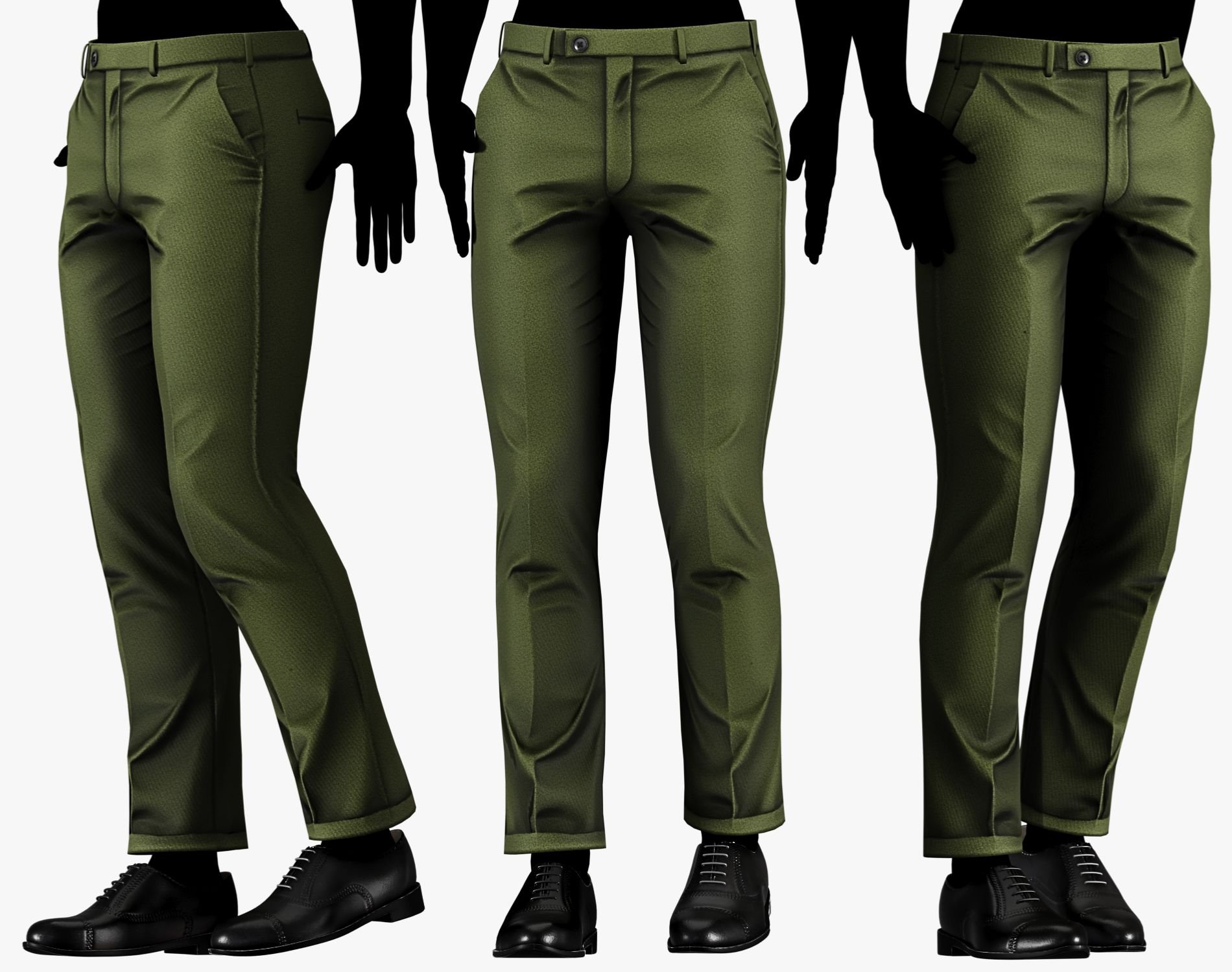 Suit Pants Mafia Style Pack 02 | WOLVES STUDIO